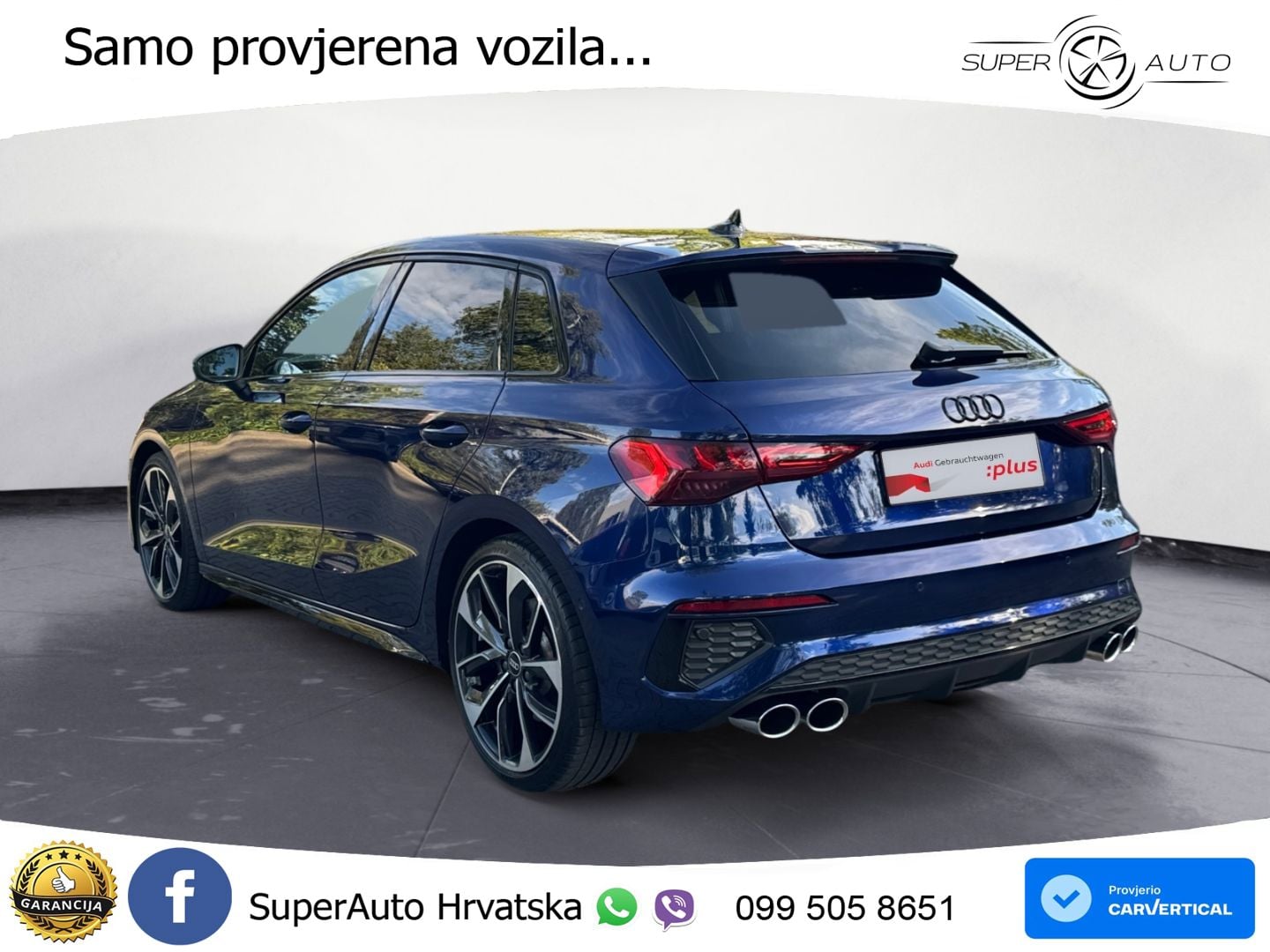 Audi S3 2.0 TFSI (310 KS) quattro S tronic LED+GR SJED+ACC