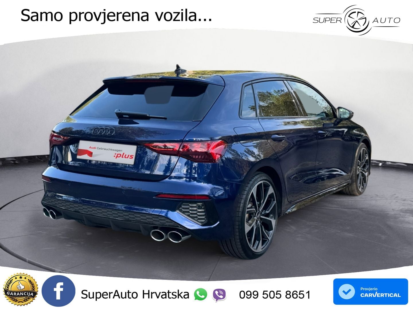 Audi S3 2.0 TFSI (310 KS) quattro S tronic LED+GR SJED+ACC