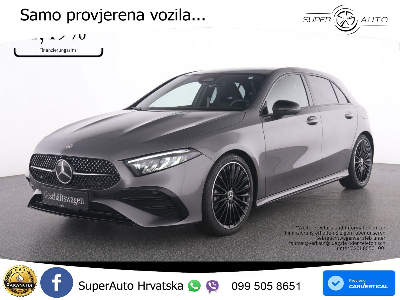 Mercedes-Benz A 200d 8G-DCT AMG