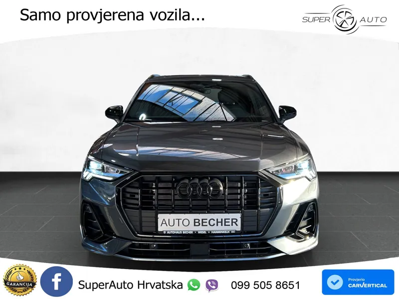 Audi Q3 35 TFSI (150 KS) S tronic S line MATRIX+GR SJED+KAM