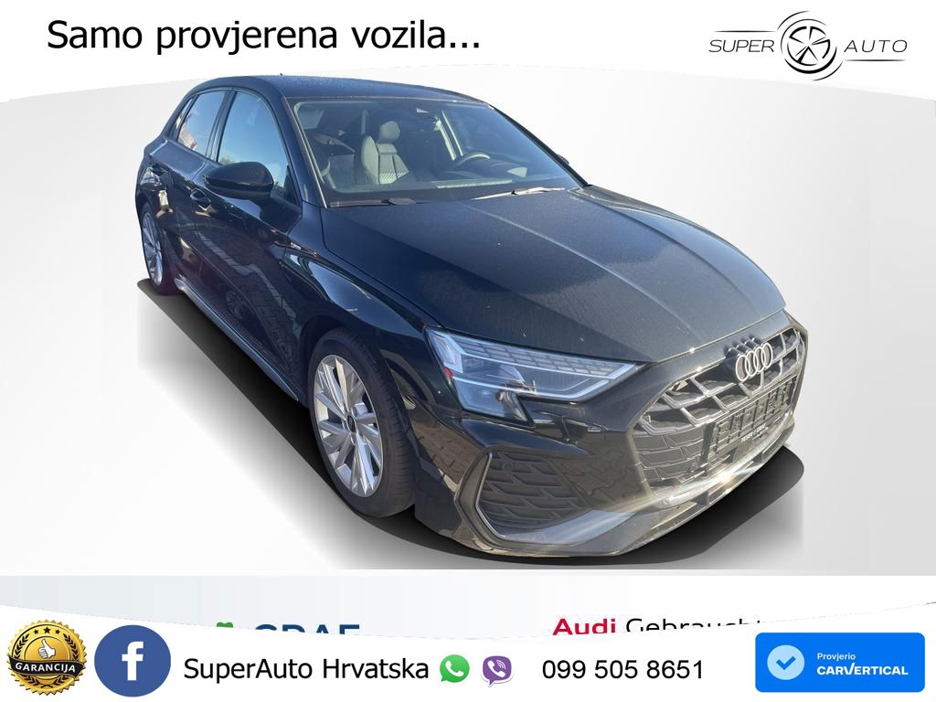 Audi A3 35 TFSI (150 KS) S tronic S line LED+GR SJED+ACC