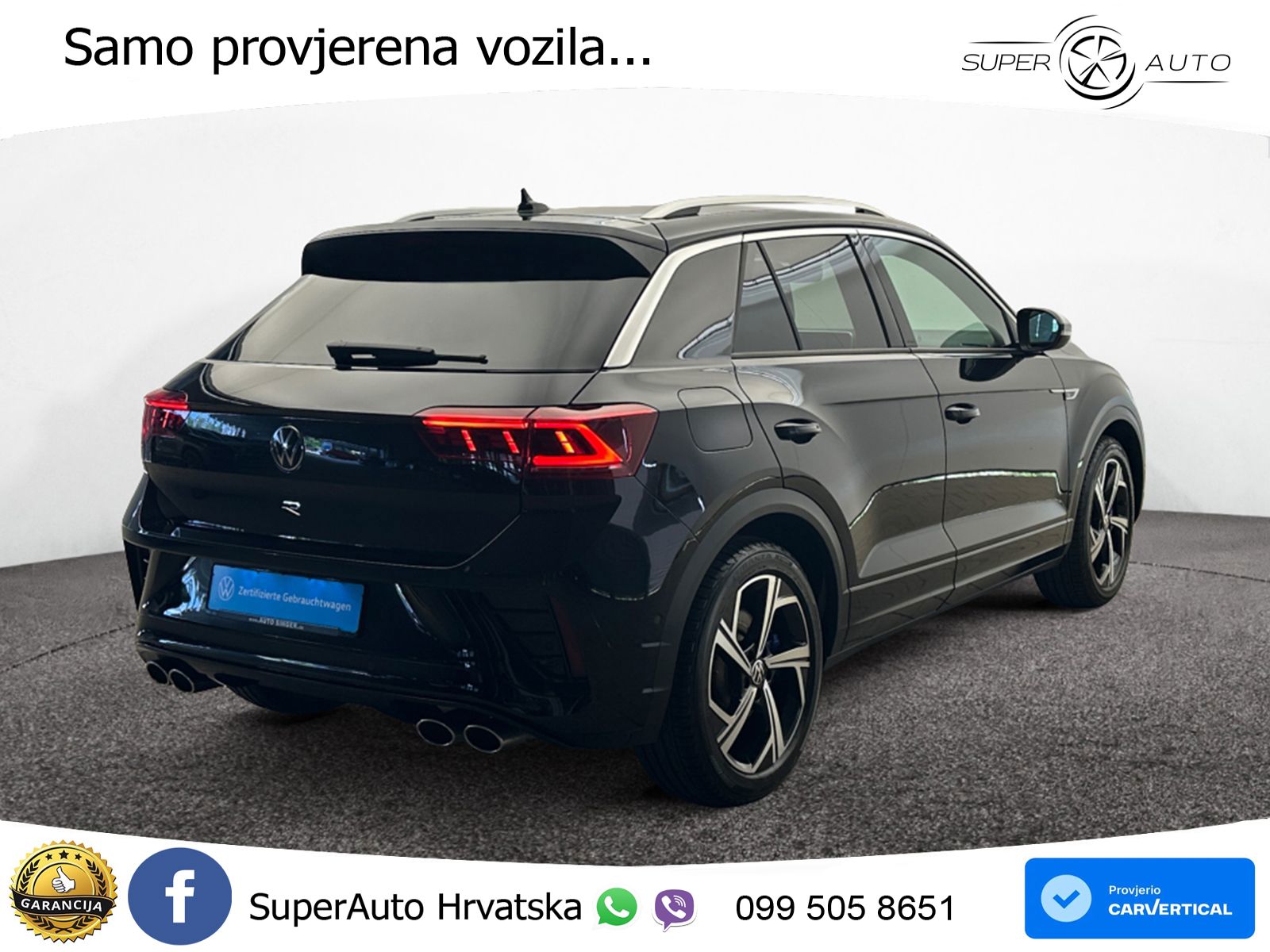Volkswagen T-Roc I R 2.0 TSI (300 KS) OPF 4M DSG LED+GR SJED+ACC