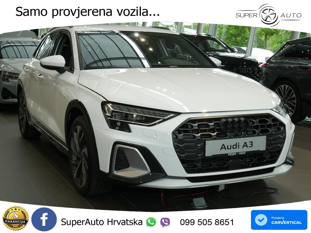 Audi A3 allstreet 40 TFSIe (204 KS) S tronic LED+GR SJED+ACC