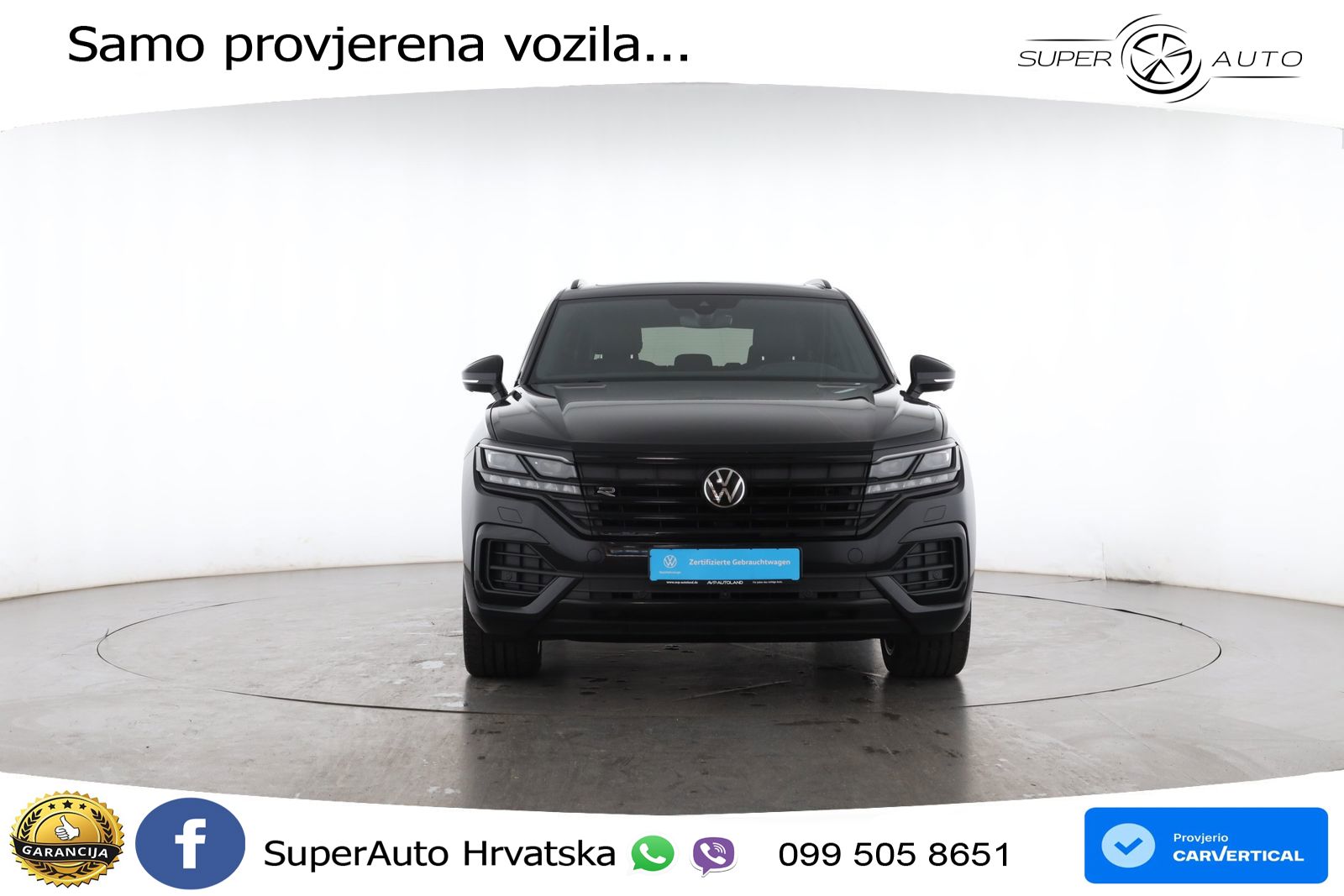 Volkswagen Touareg 3.0 V6 TDI (286 KS) 4MOTION Tiptronic R-Line ZRAČNI+ACC+GR SJED+KAM+PANO