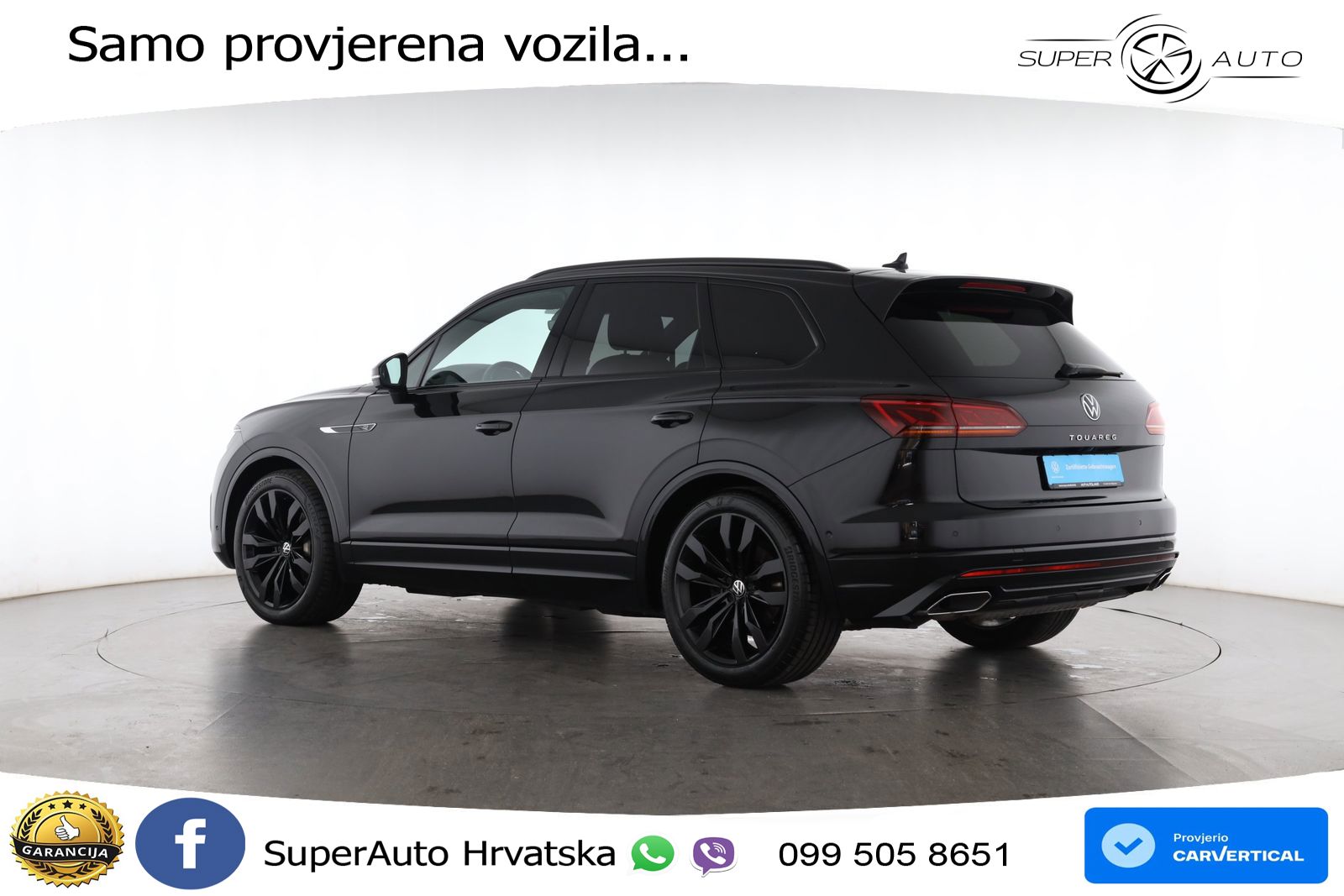 Volkswagen Touareg 3.0 V6 TDI (286 KS) 4MOTION Tiptronic R-Line ZRAČNI+ACC+GR SJED+KAM+PANO
