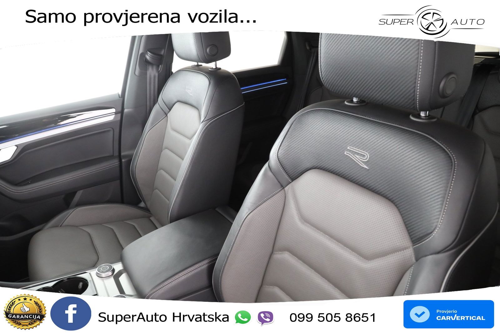 Volkswagen Touareg 3.0 V6 TDI (286 KS) 4MOTION Tiptronic R-Line ZRAČNI+ACC+GR SJED+KAM+PANO