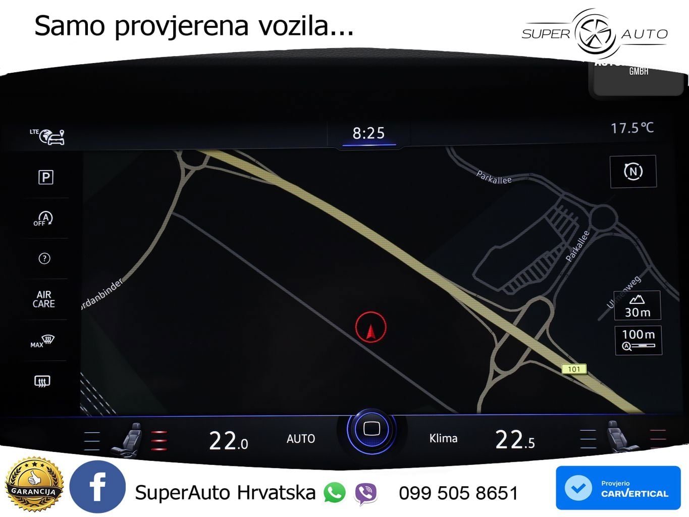 Volkswagen Touareg 3.0 V6 TDI (231 KS) 4MOTION Tiptronic ZRAČNI+ACC+GR SJED+KAM+PANO