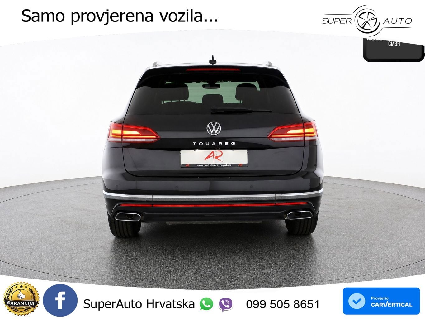 Volkswagen Touareg 3.0 V6 TDI (231 KS) 4MOTION Tiptronic ZRAČNI+ACC+GR SJED+KAM+PANO