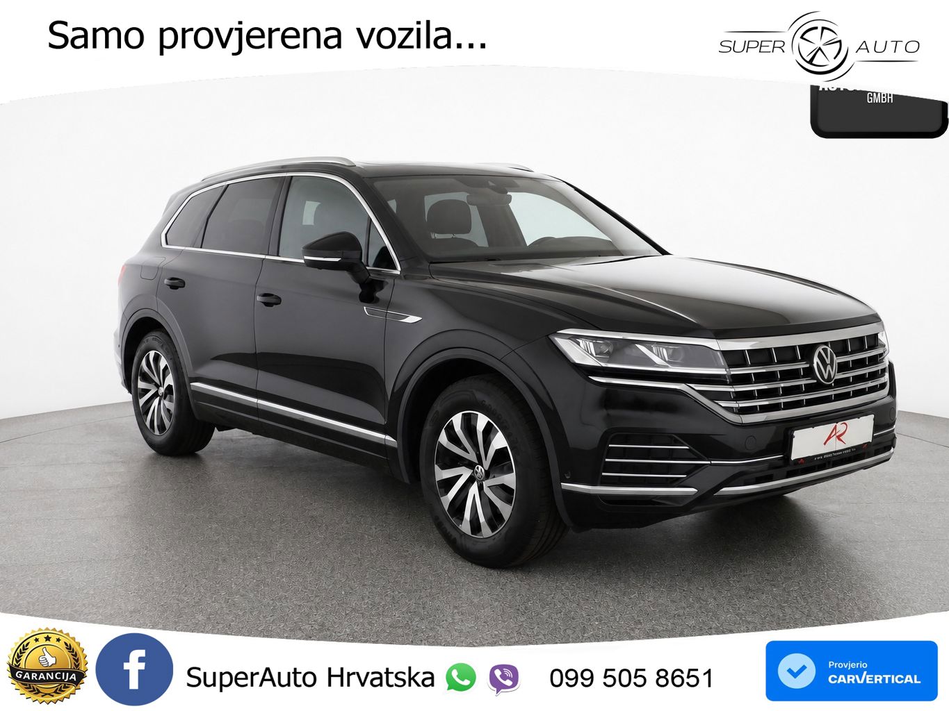 Volkswagen Touareg 3.0 V6 TDI (231 KS) 4MOTION Tiptronic ZRAČNI+ACC+GR SJED+KAM+PANO