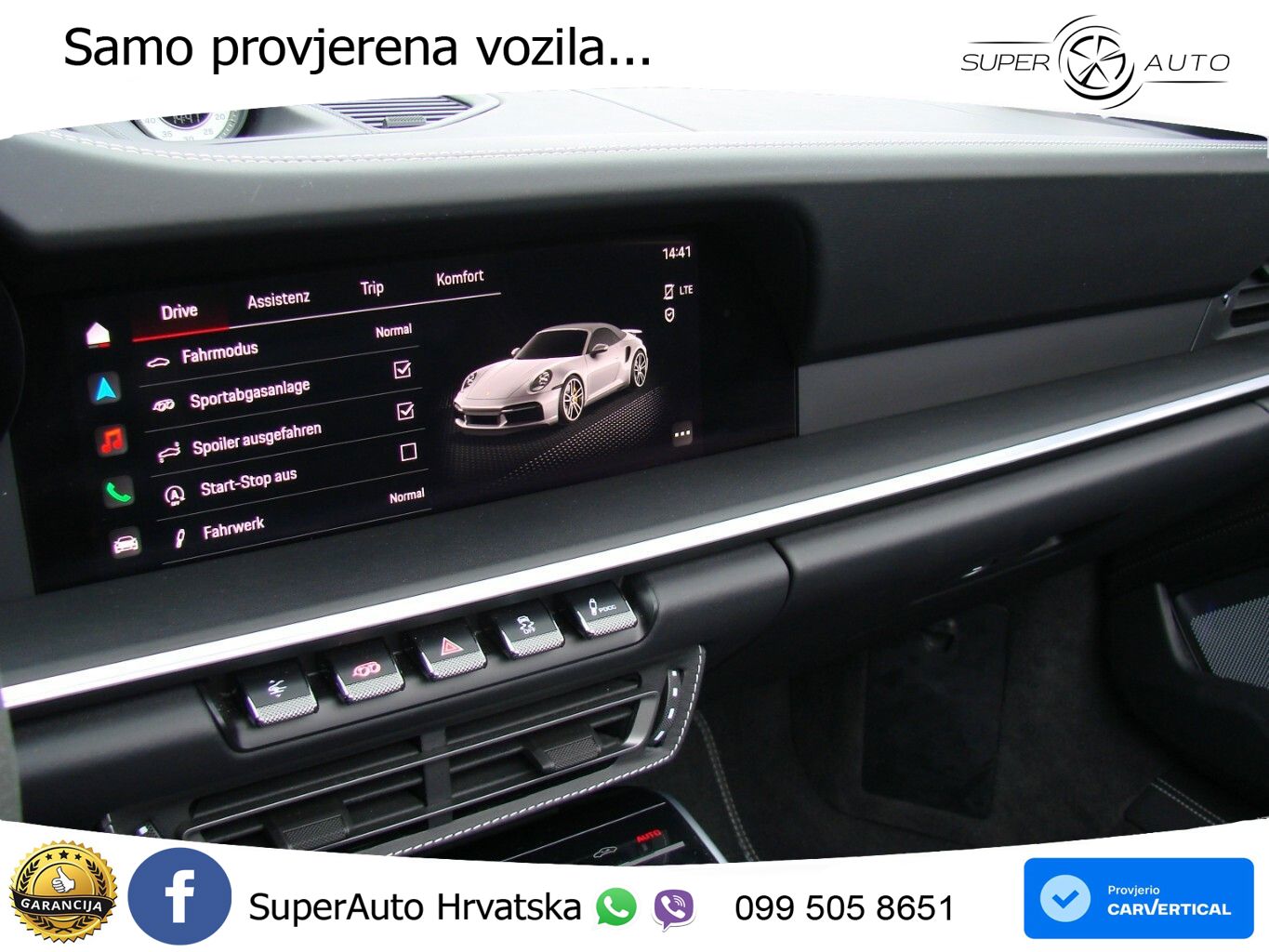 Porsche 911 Turbo S Cabriolet 3.8 (650 KS) PDK ZRAČNI+ACC+GR SJED+KAM
