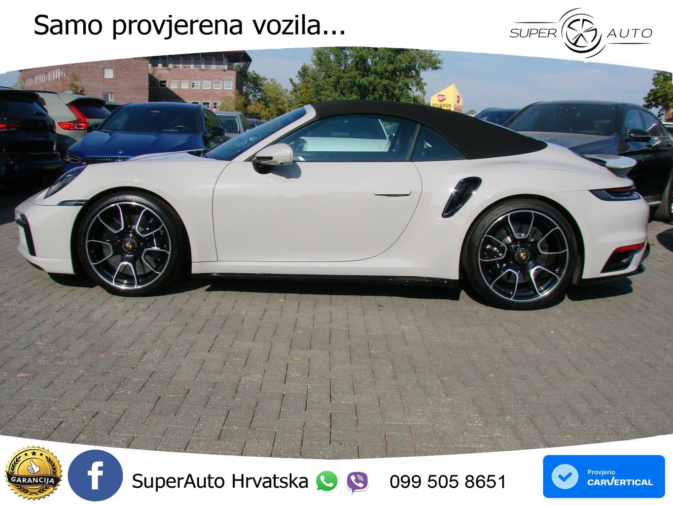 Porsche 911 Turbo S Cabriolet 3.8 (650 KS) PDK ZRAČNI+ACC+GR SJED+KAM