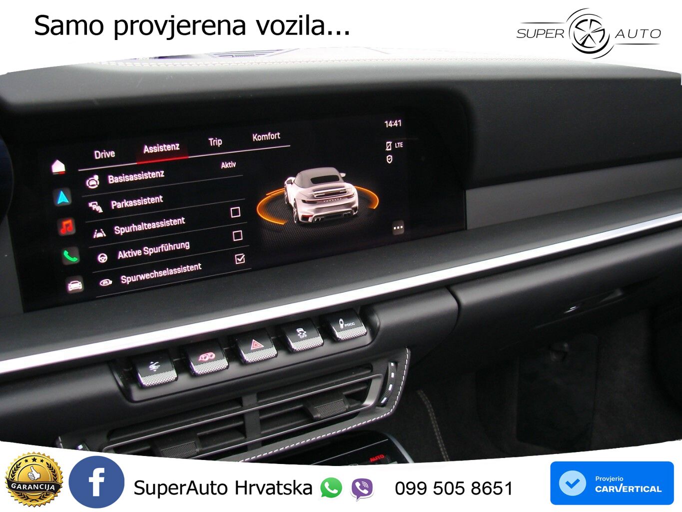 Porsche 911 Turbo S Cabriolet 3.8 (650 KS) PDK ZRAČNI+ACC+GR SJED+KAM