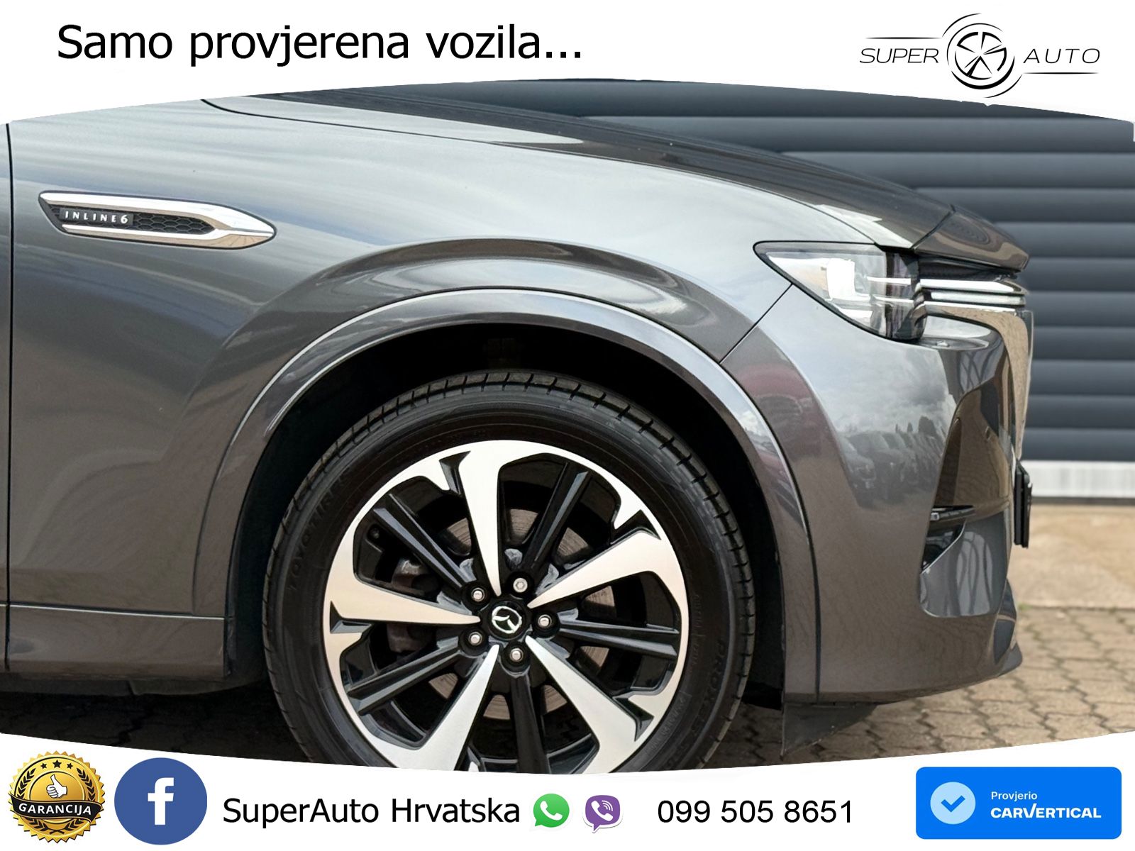 Mazda CX-60 3.3 e-Skyactiv D (254 KS) AWD Automatic LED+GR SJED+ACC