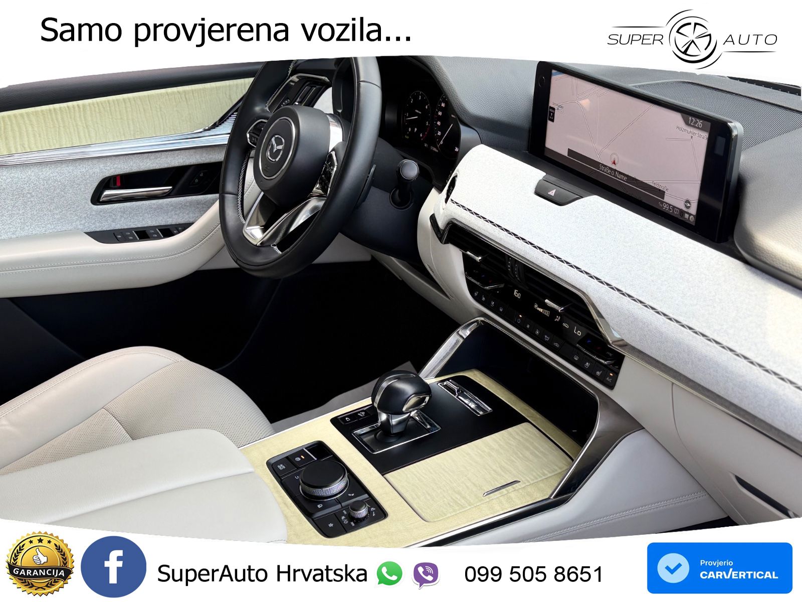 Mazda CX-60 3.3 e-Skyactiv D (254 KS) AWD Automatic LED+GR SJED+ACC