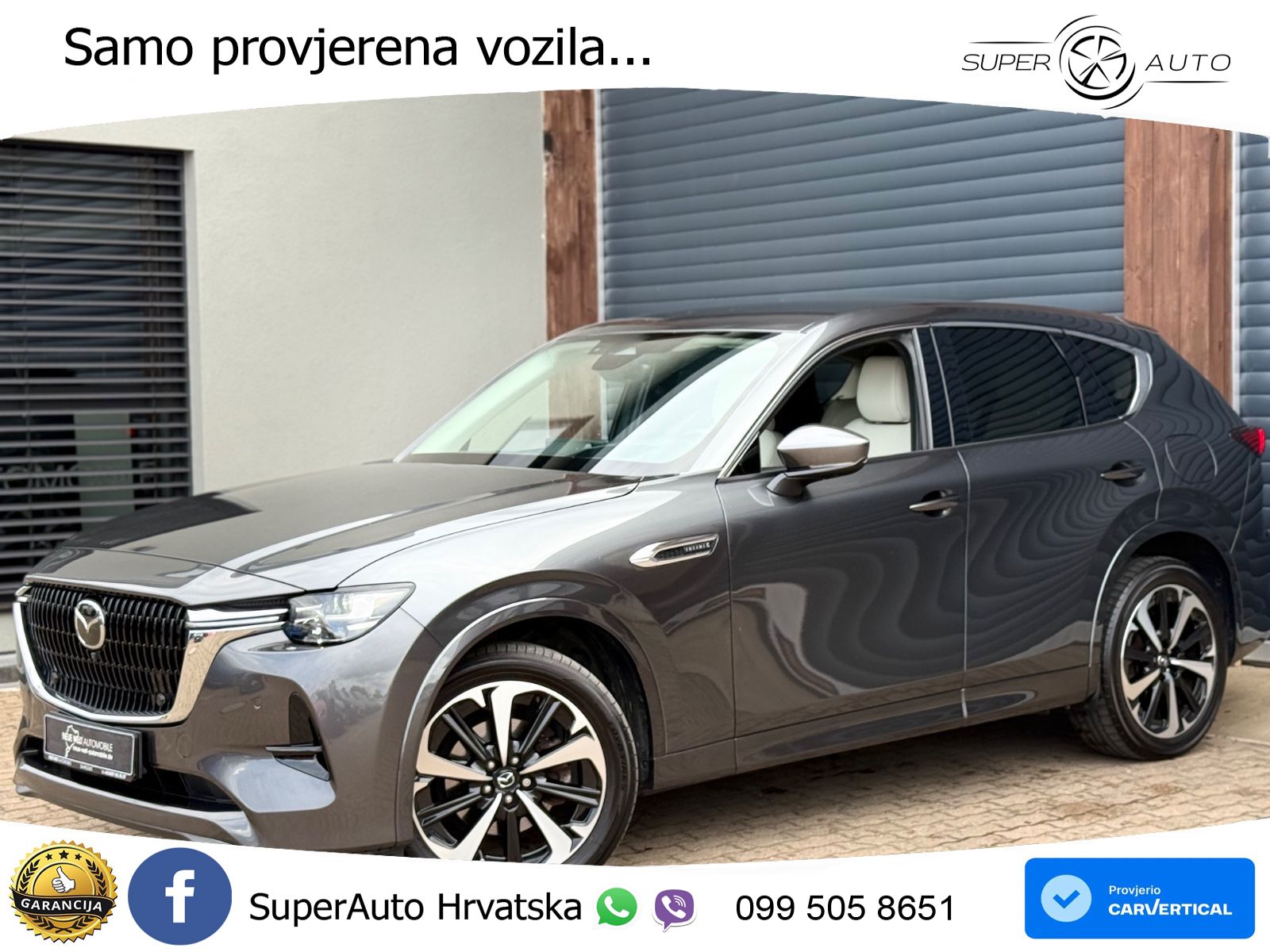 Mazda CX-60 3.3 e-Skyactiv D (254 KS) AWD Automatic LED+GR SJED+ACC