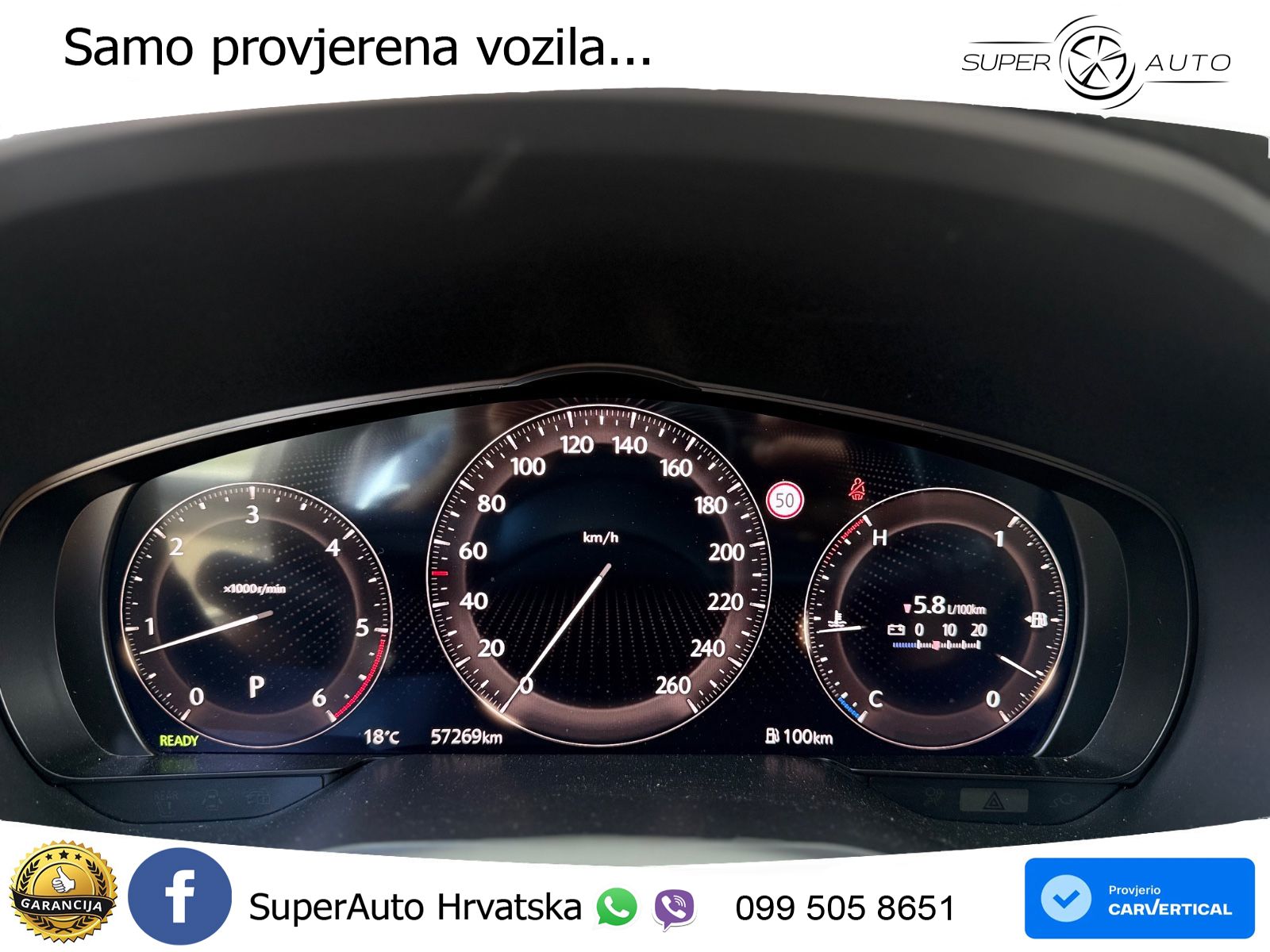 Mazda CX-60 3.3 e-Skyactiv D (254 KS) AWD Automatic LED+GR SJED+ACC