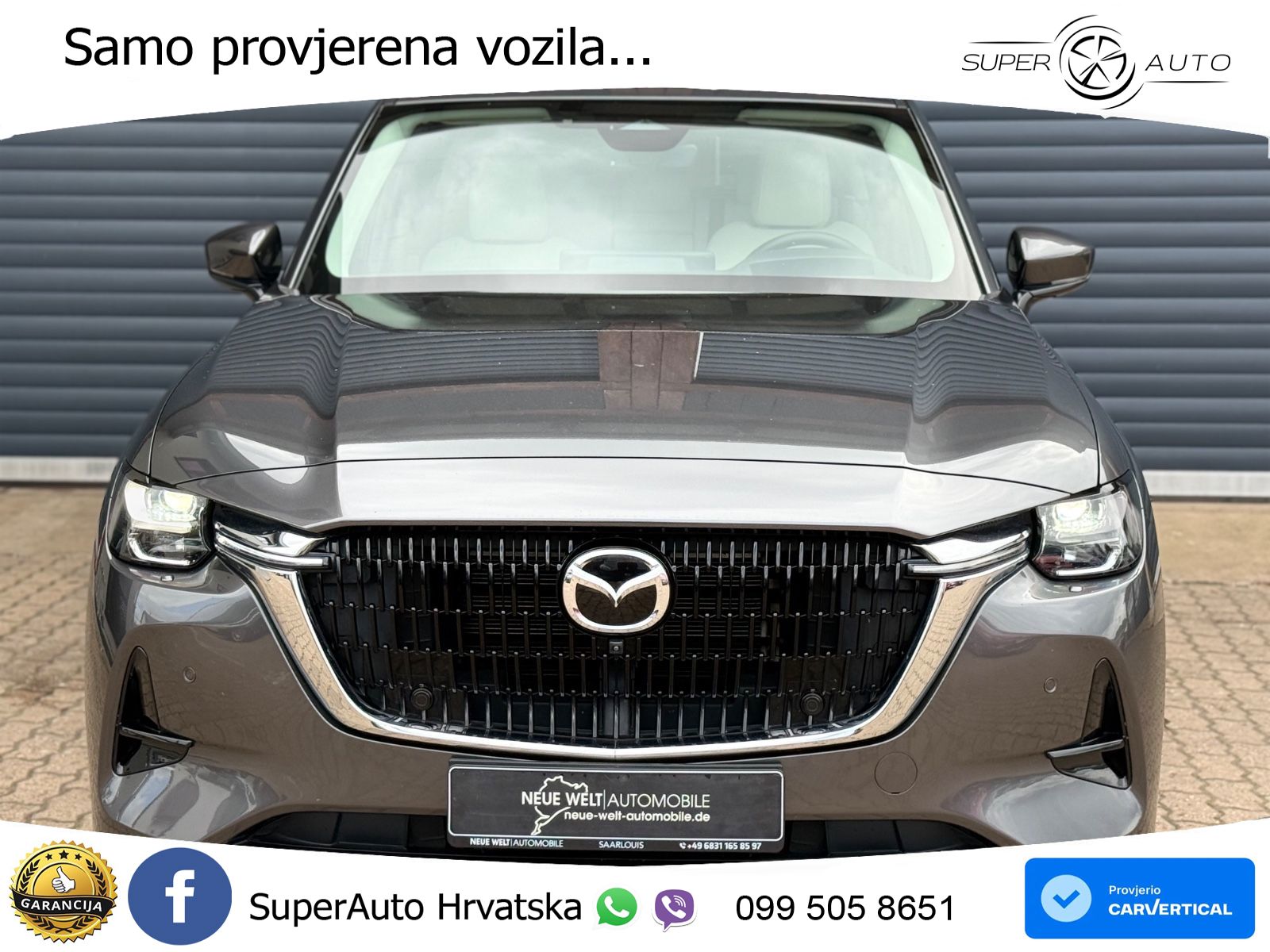 Mazda CX-60 3.3 e-Skyactiv D (254 KS) AWD Automatic LED+GR SJED+ACC
