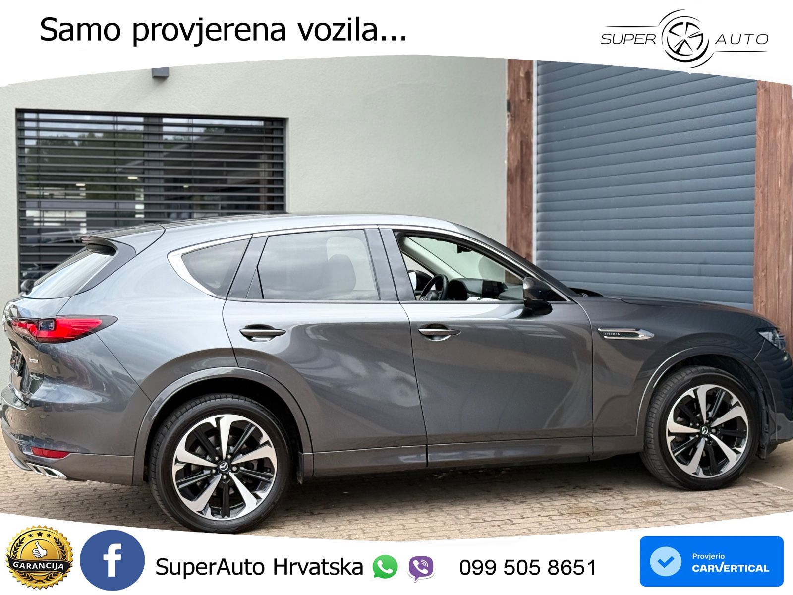 Mazda CX-60 3.3 e-Skyactiv D (254 KS) AWD Automatic LED+GR SJED+ACC