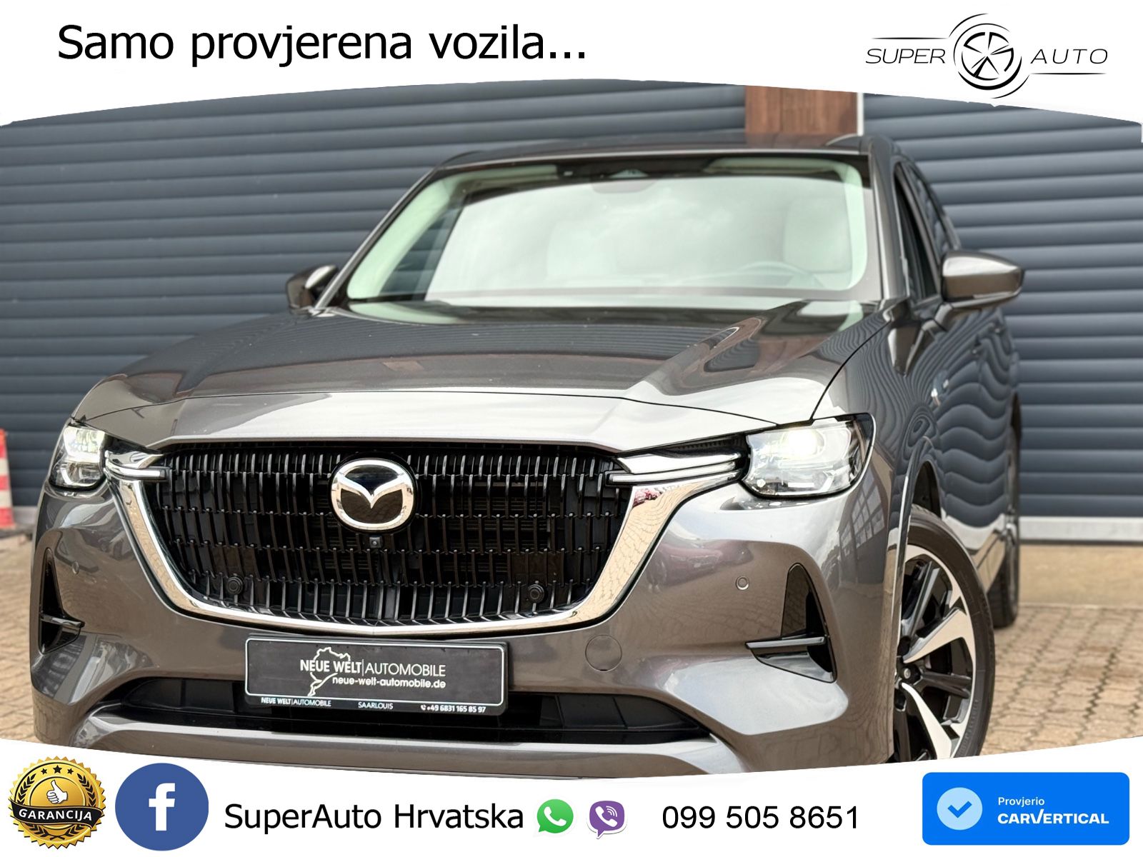Mazda CX-60 3.3 e-Skyactiv D (254 KS) AWD Automatic LED+GR SJED+ACC