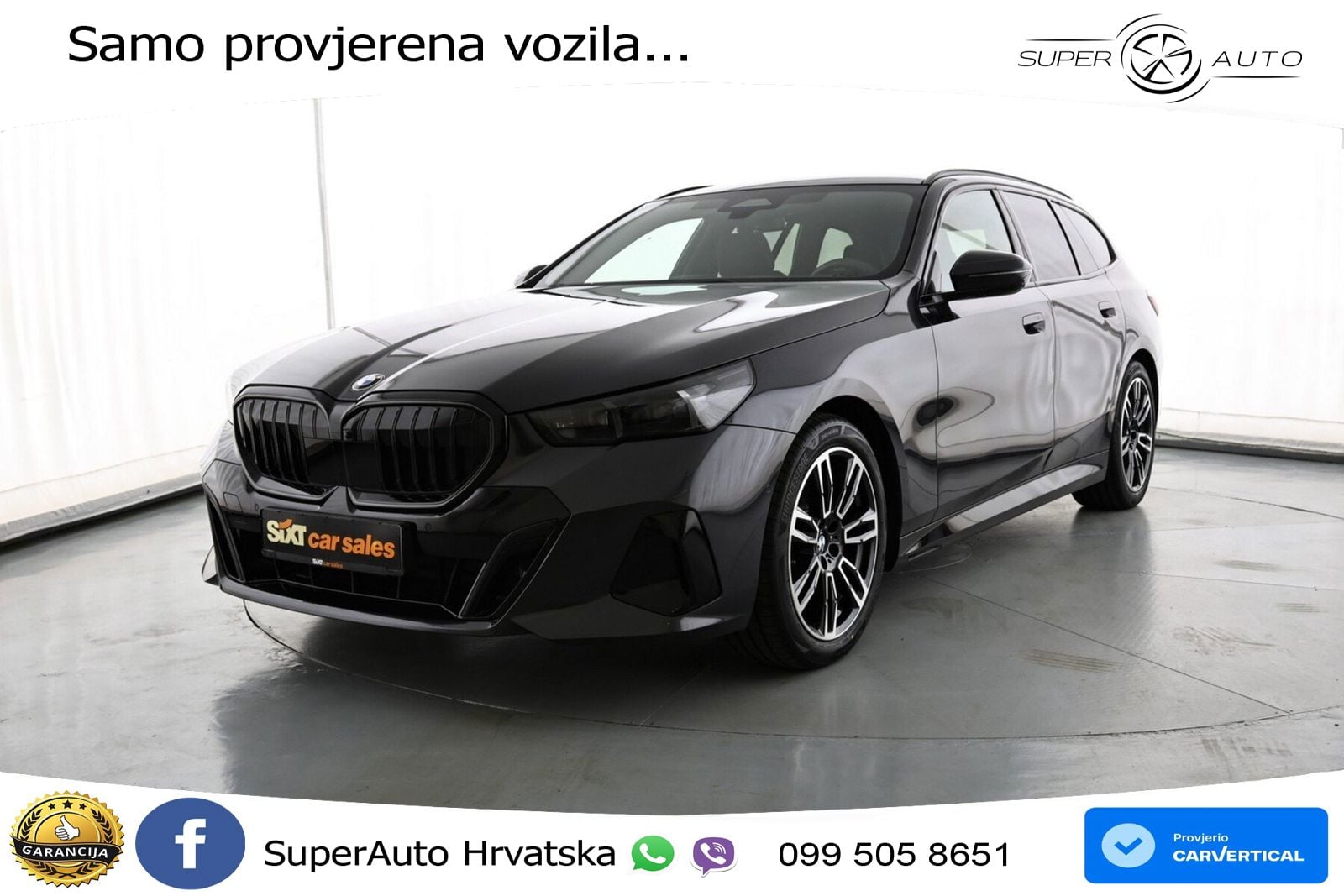 BMW 520d Touring (197 KS) Steptronic M Sport ACC+HEAD+4xGR SJED+360+PANO