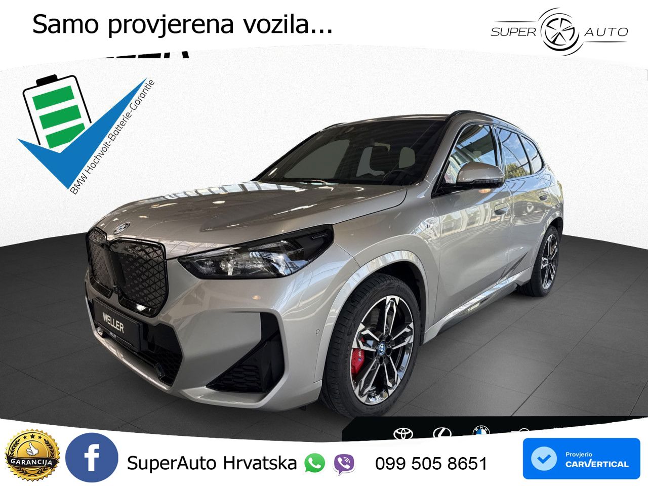 BMW iX1 68 kWh (313 KS) xDrive30 M Sport LED+GR SJED+ACC