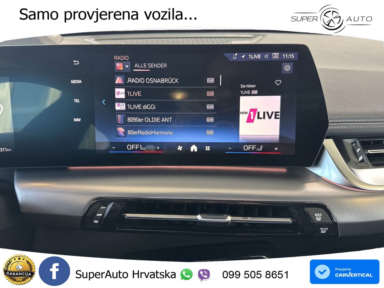 BMW iX1 68 kWh (313 KS) xDrive30 M Sport LED+GR SJED+ACC