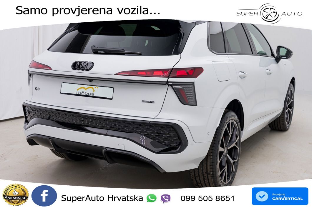 Audi Q3 2.0 TFSI (265 KS) quattro S tronic LED+GR SJED+ACC