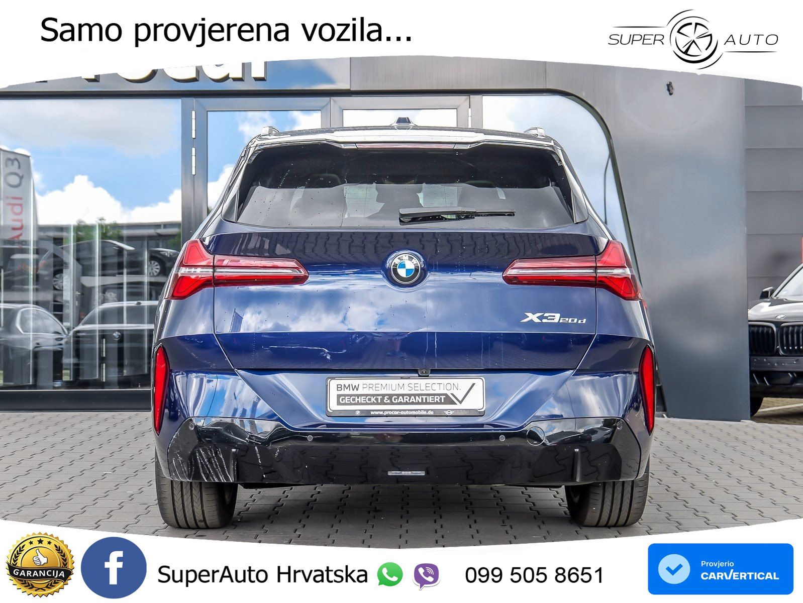 BMW X3 20d xDrive Steptronic M Sport LED+GR SJED+ACC
