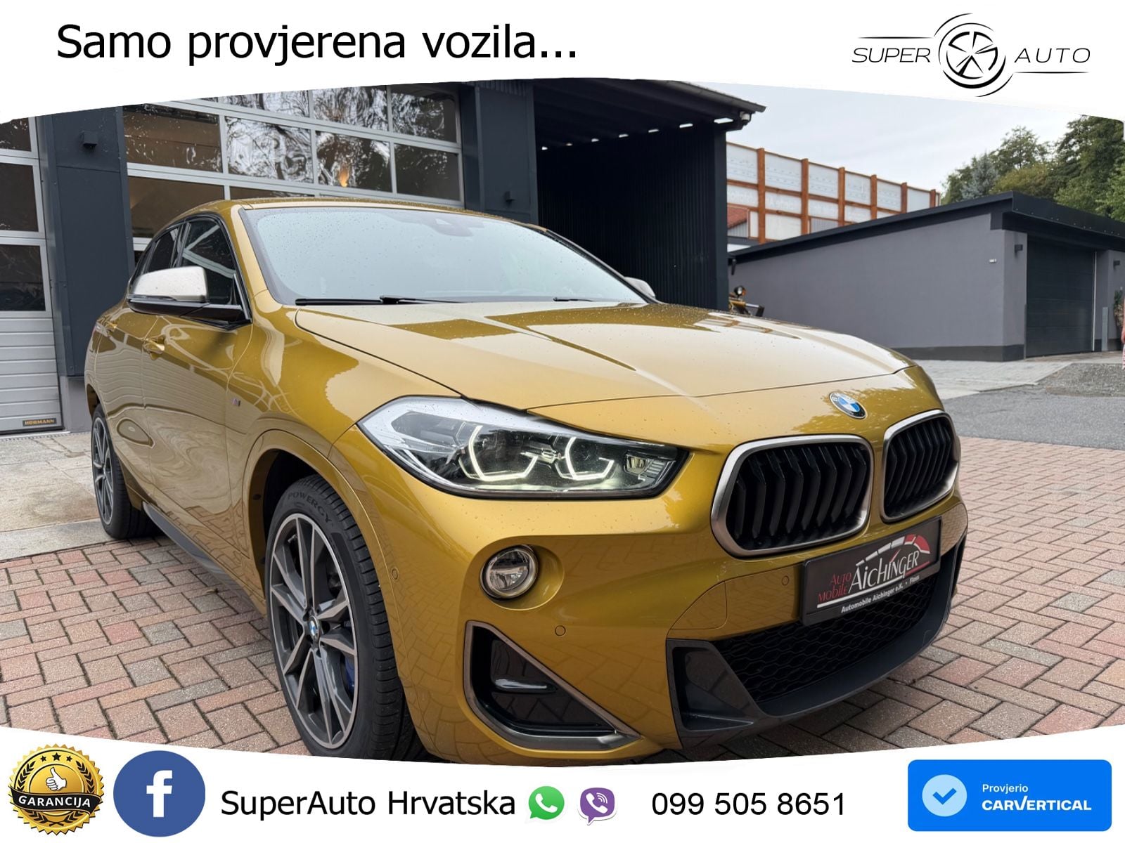 BMW X2 M35i xDrive Steptronic LED+GR SJED+ACC