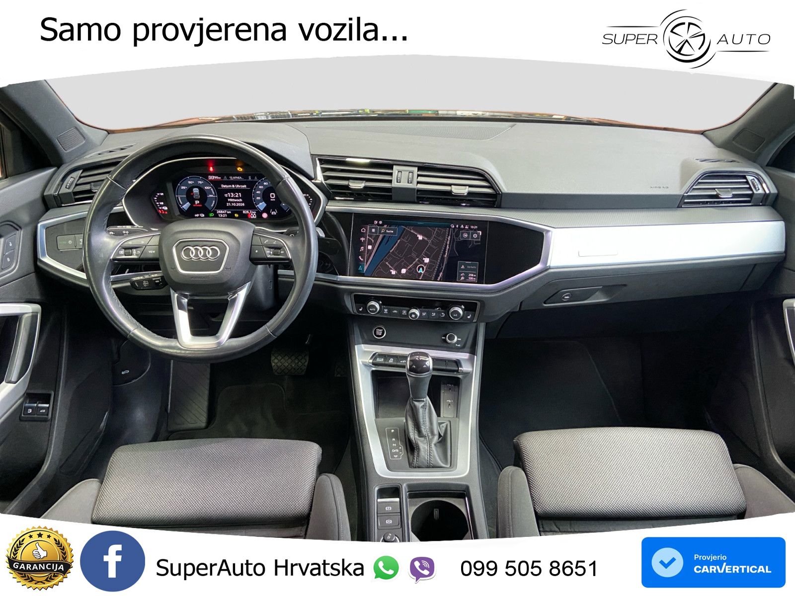 Audi Q3 45 TFSIe (245 KS) S tronic LED+GR SJED+ACC
