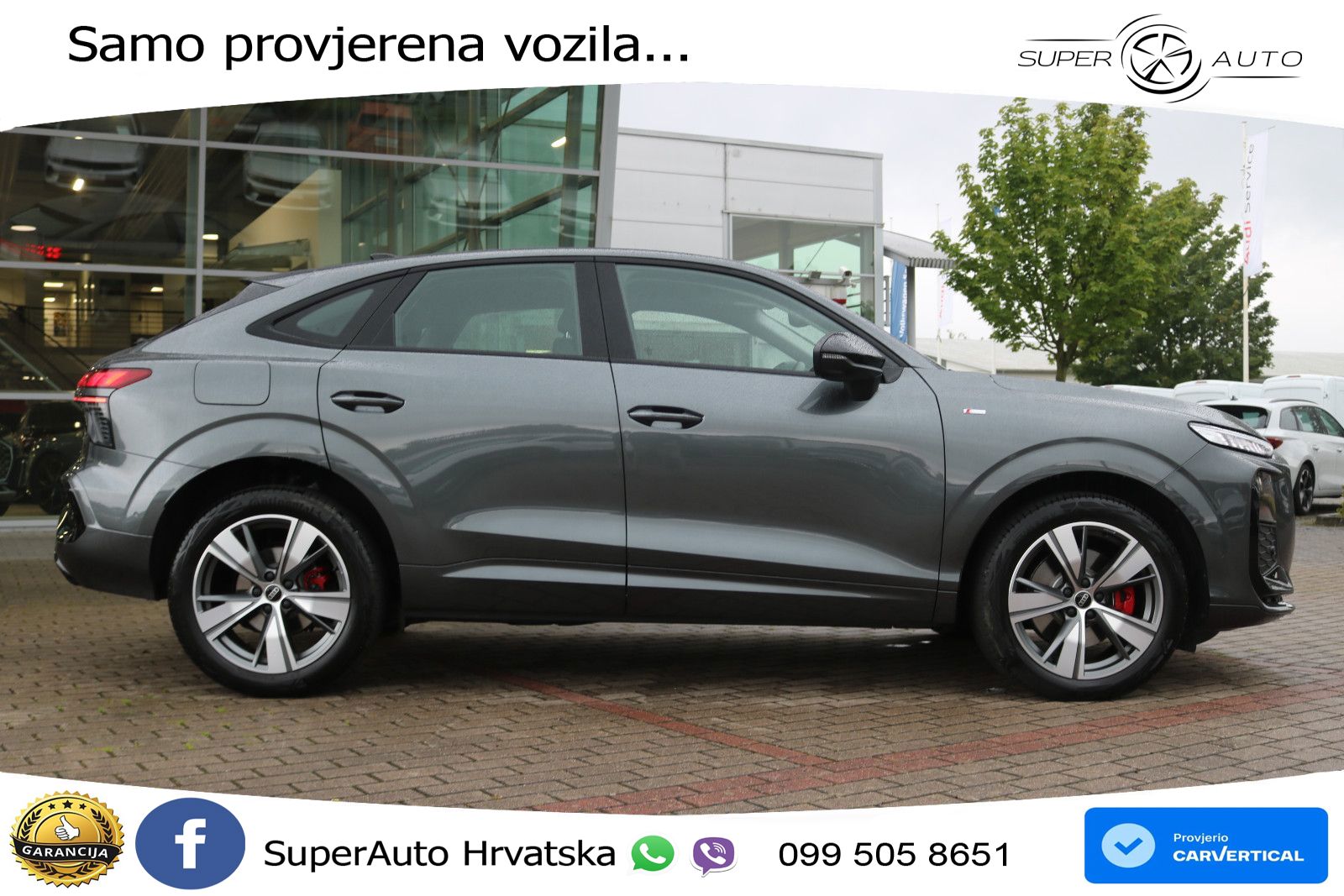 Audi Q3 Sportback 2.0 TDI (150 KS) S tronic S line MATRIX+GR SJED+KAM