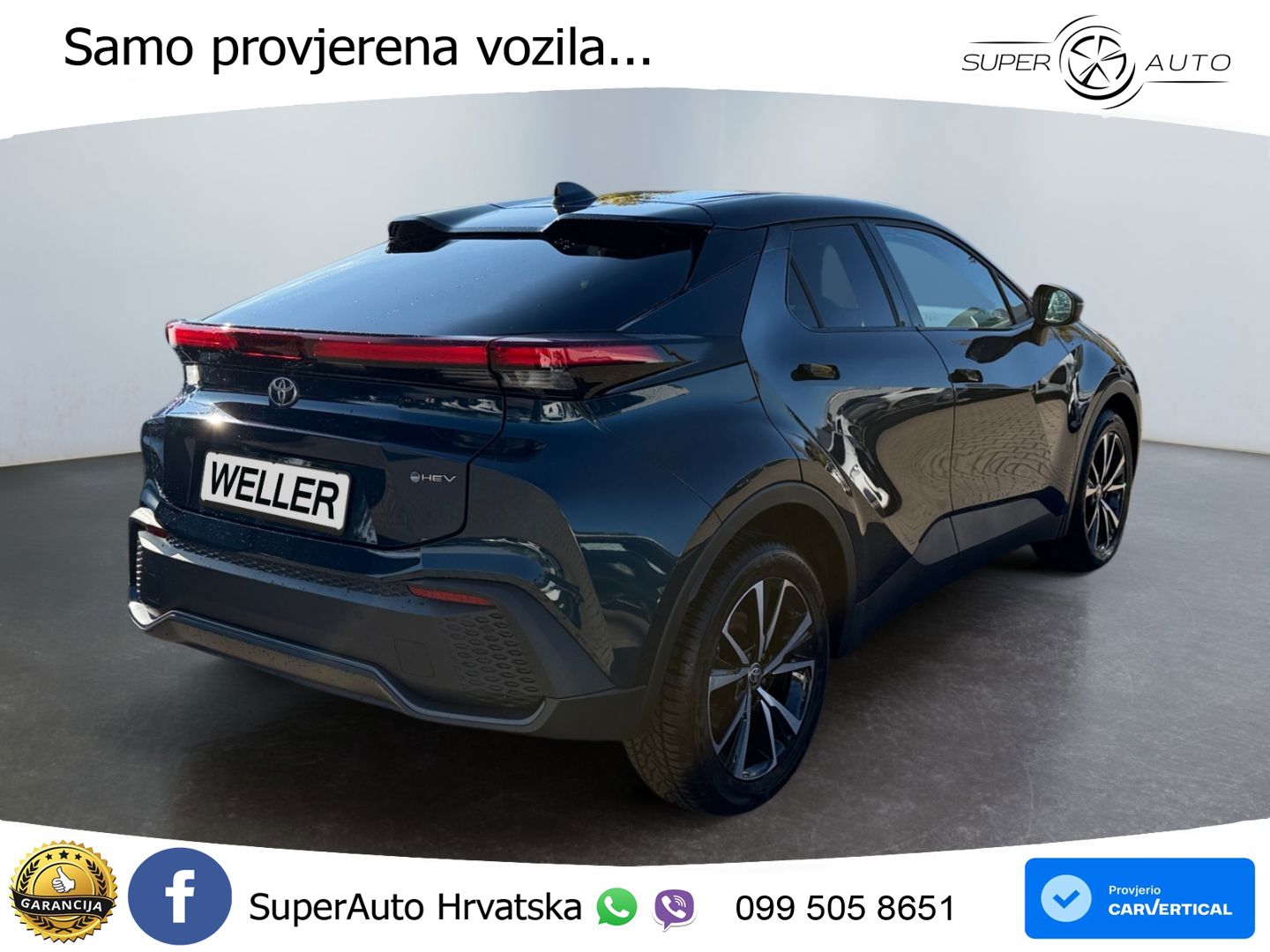 Toyota C-HR 1.8 (140 KS) Hybrid e-CVT Teamplayer LED+GR SJED+ACC
