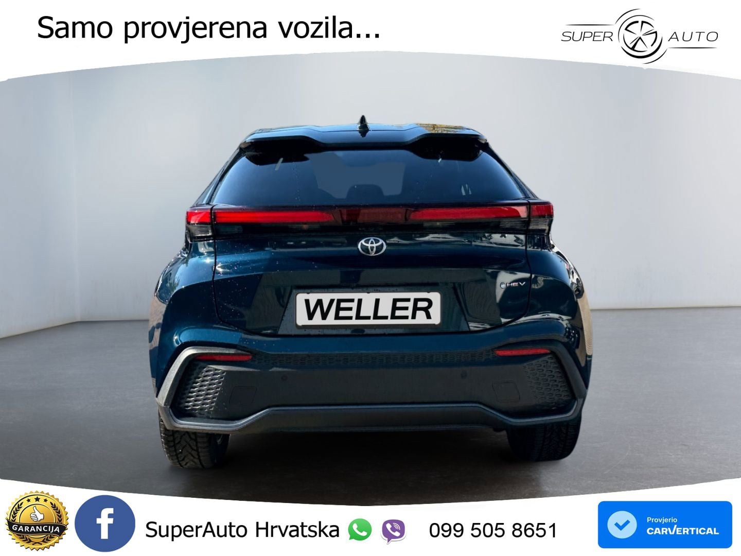 Toyota C-HR 1.8 (140 KS) Hybrid e-CVT Teamplayer LED+GR SJED+ACC