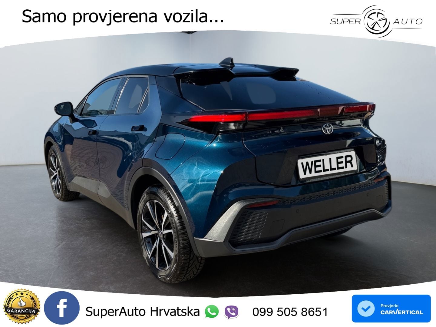 Toyota C-HR 1.8 (140 KS) Hybrid e-CVT Teamplayer LED+GR SJED+ACC