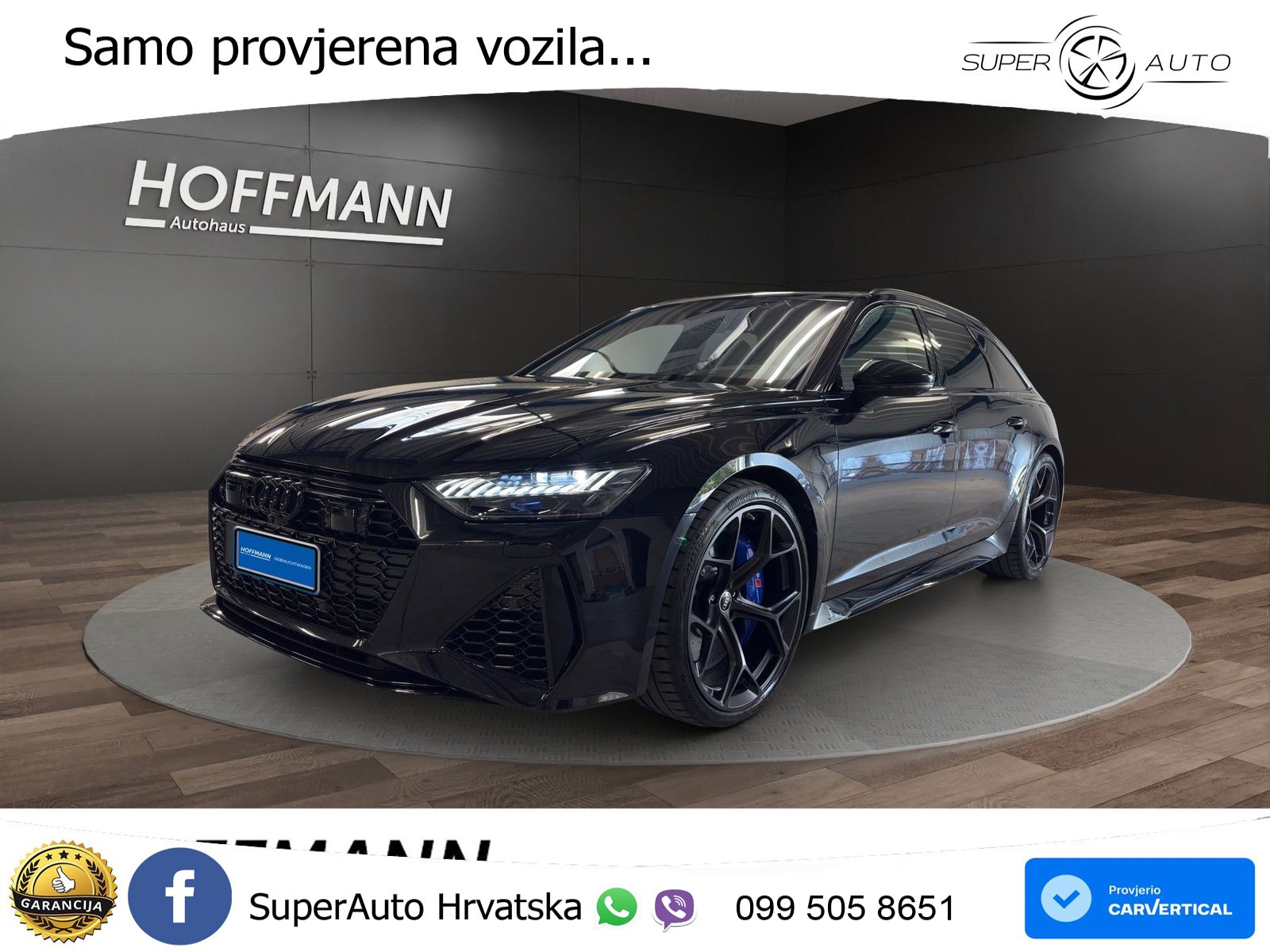 Audi RS6 Avant 4.0 TFSI V8 performance (630 KS)  quattro tiptronic Kuka LED+GR SJED+ACC