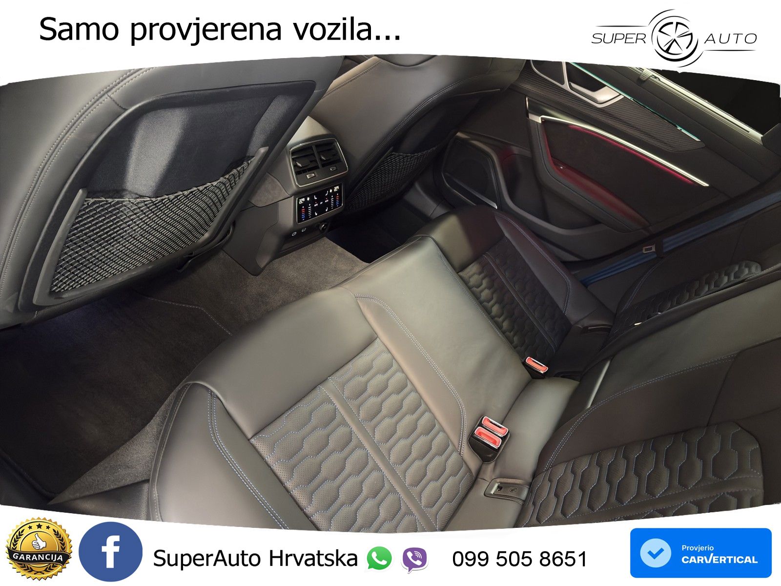Audi RS6 Avant 4.0 TFSI V8 performance (630 KS)  quattro tiptronic Kuka LED+GR SJED+ACC