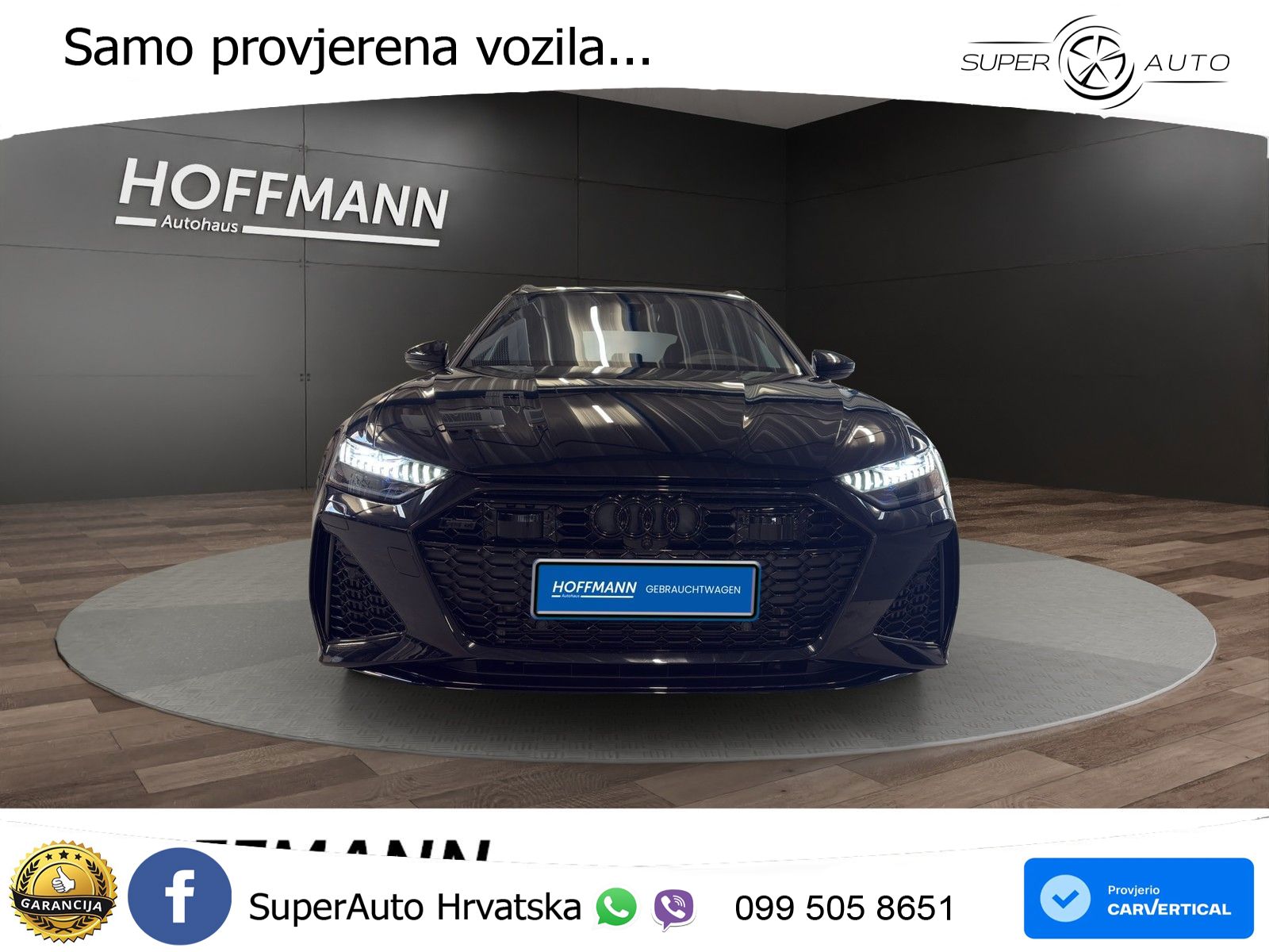 Audi RS6 Avant 4.0 TFSI V8 performance (630 KS)  quattro tiptronic Kuka LED+GR SJED+ACC