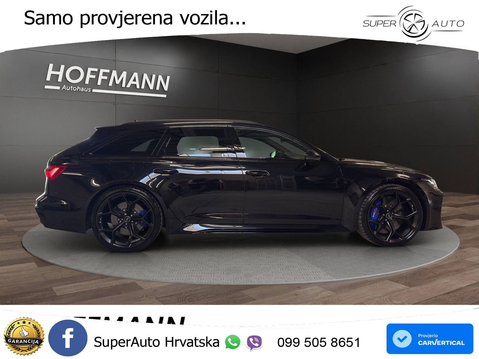 Audi RS6 Avant 4.0 TFSI V8 performance (630 KS)  quattro tiptronic Kuka LED+GR SJED+ACC