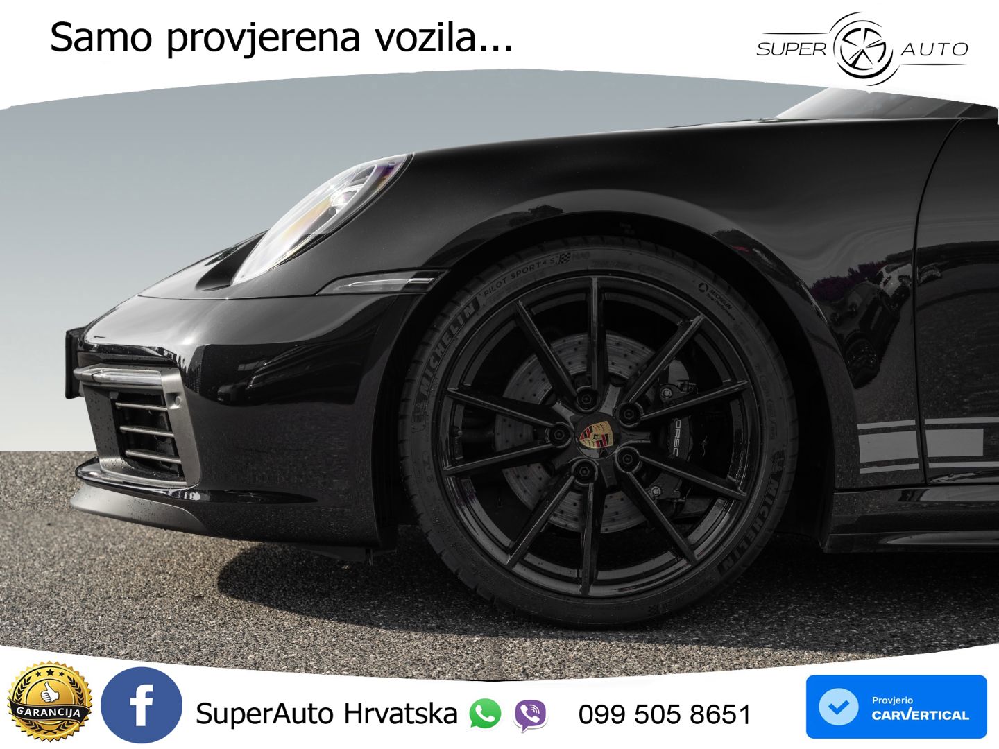 Porsche 911 Carrera S 3.0 (450 KS) PDK LED+GR SJED+ACC