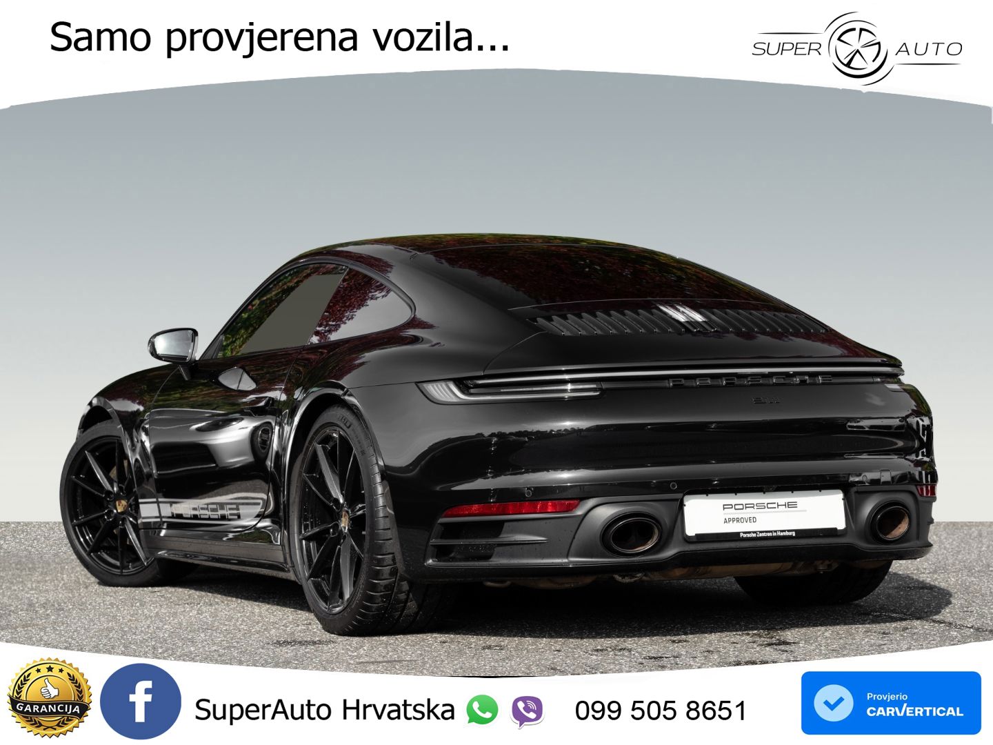 Porsche 911 Carrera S 3.0 (450 KS) PDK LED+GR SJED+ACC