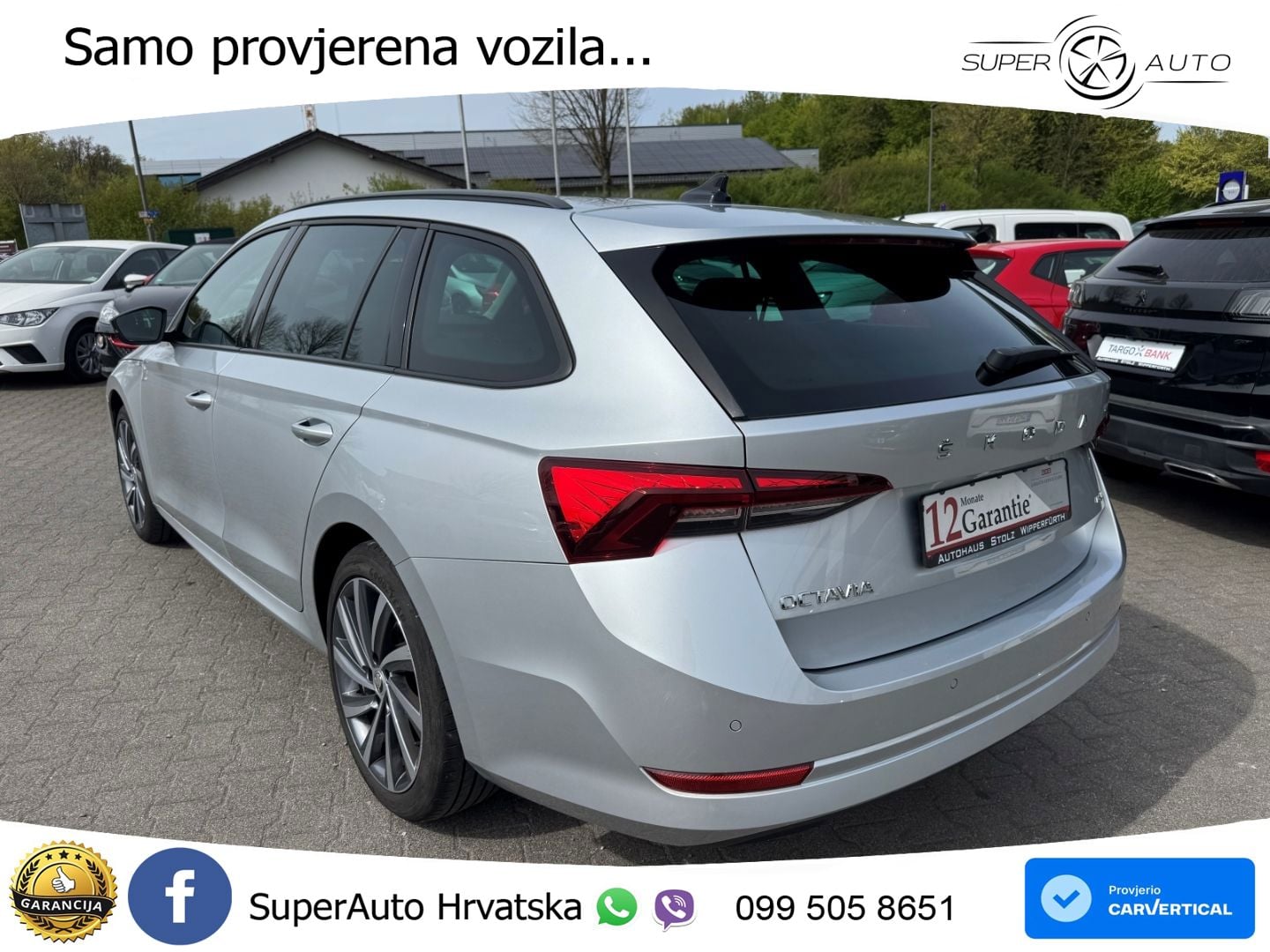 Škoda Octavia Combi 2.0 TDI (150 KS) 4x4 DSG LED+GR SJED+ACC