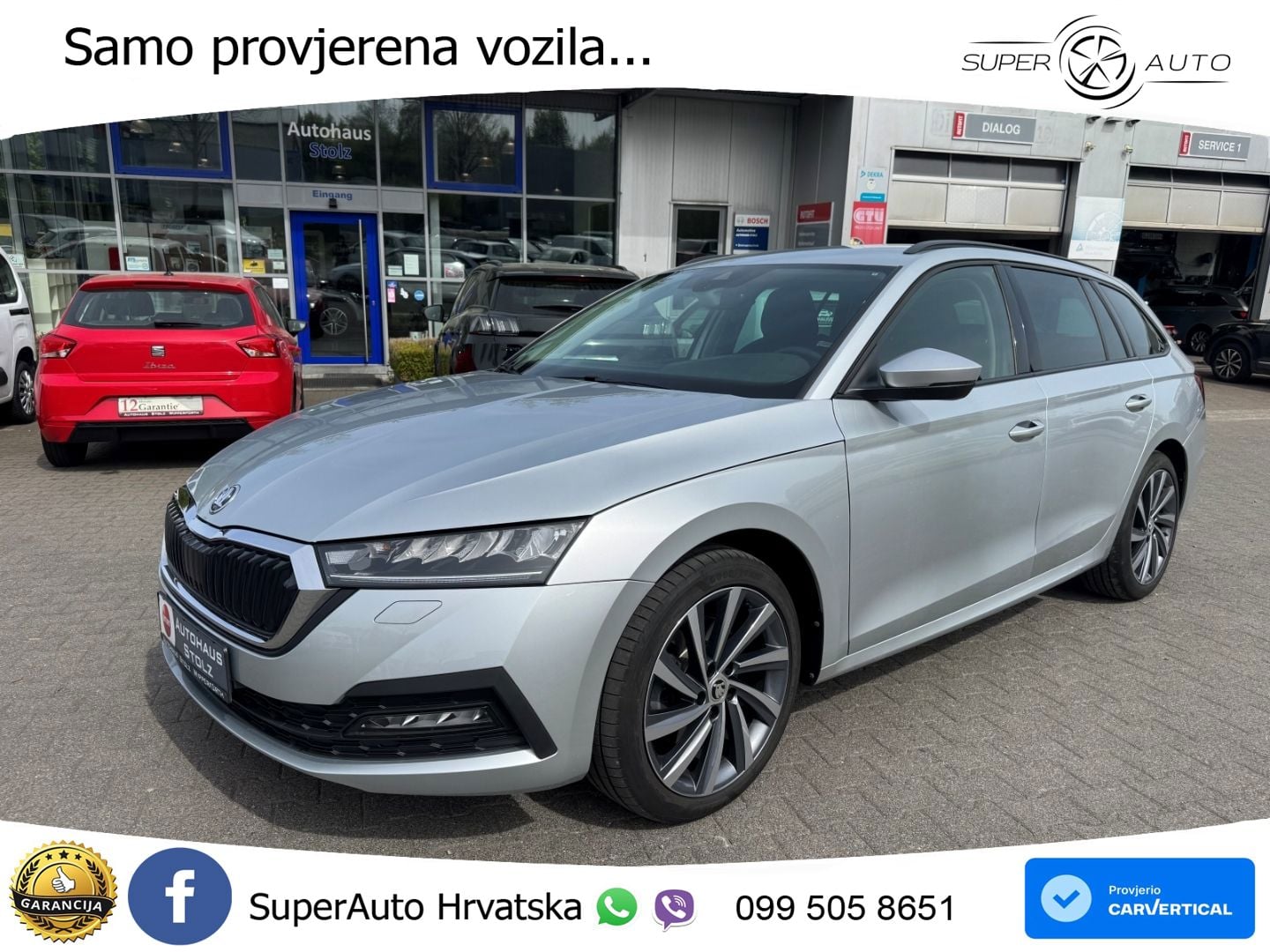 Škoda Octavia Combi 2.0 TDI (150 KS) 4x4 DSG LED+GR SJED+ACC