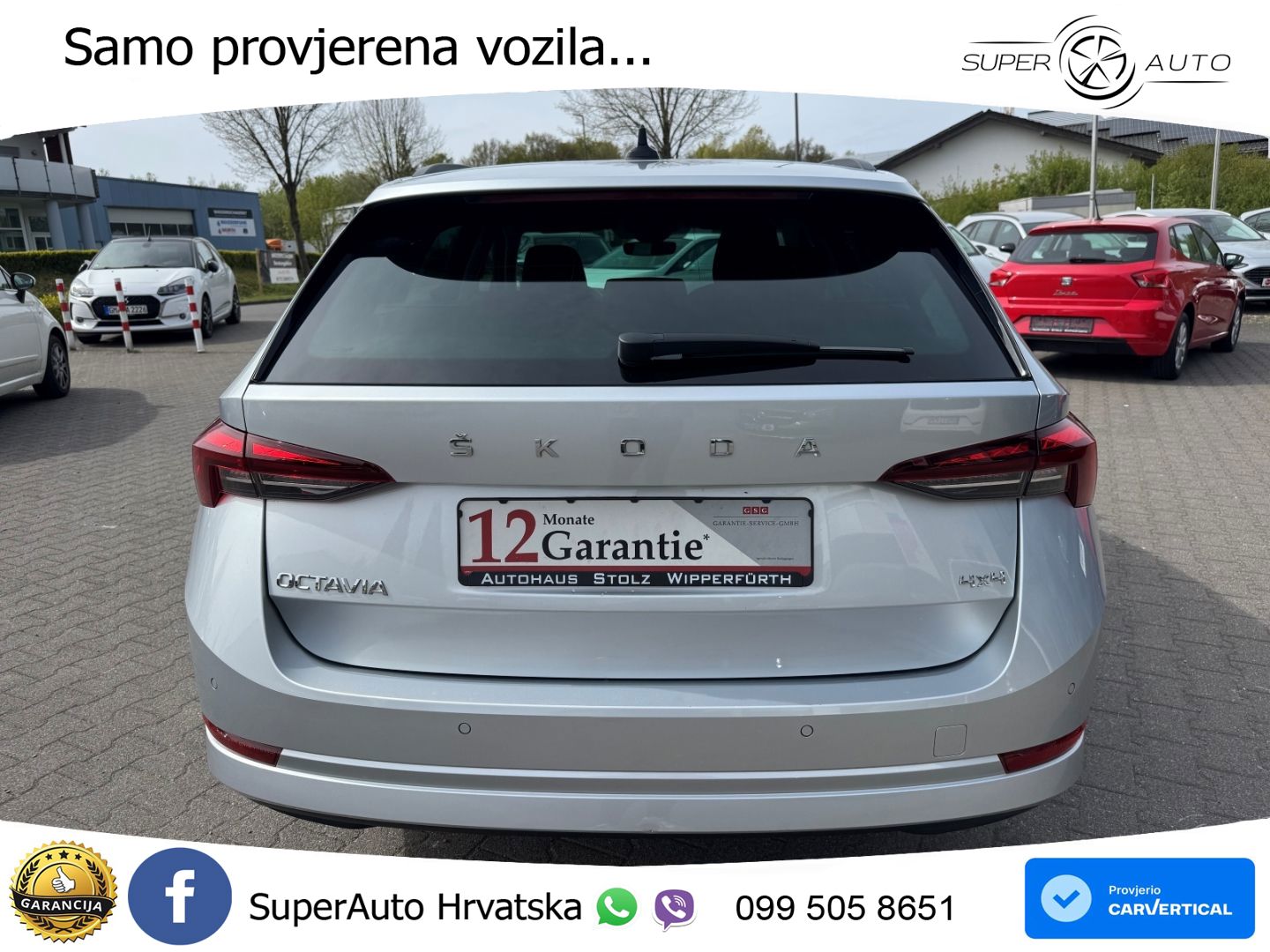 Škoda Octavia Combi 2.0 TDI (150 KS) 4x4 DSG LED+GR SJED+ACC