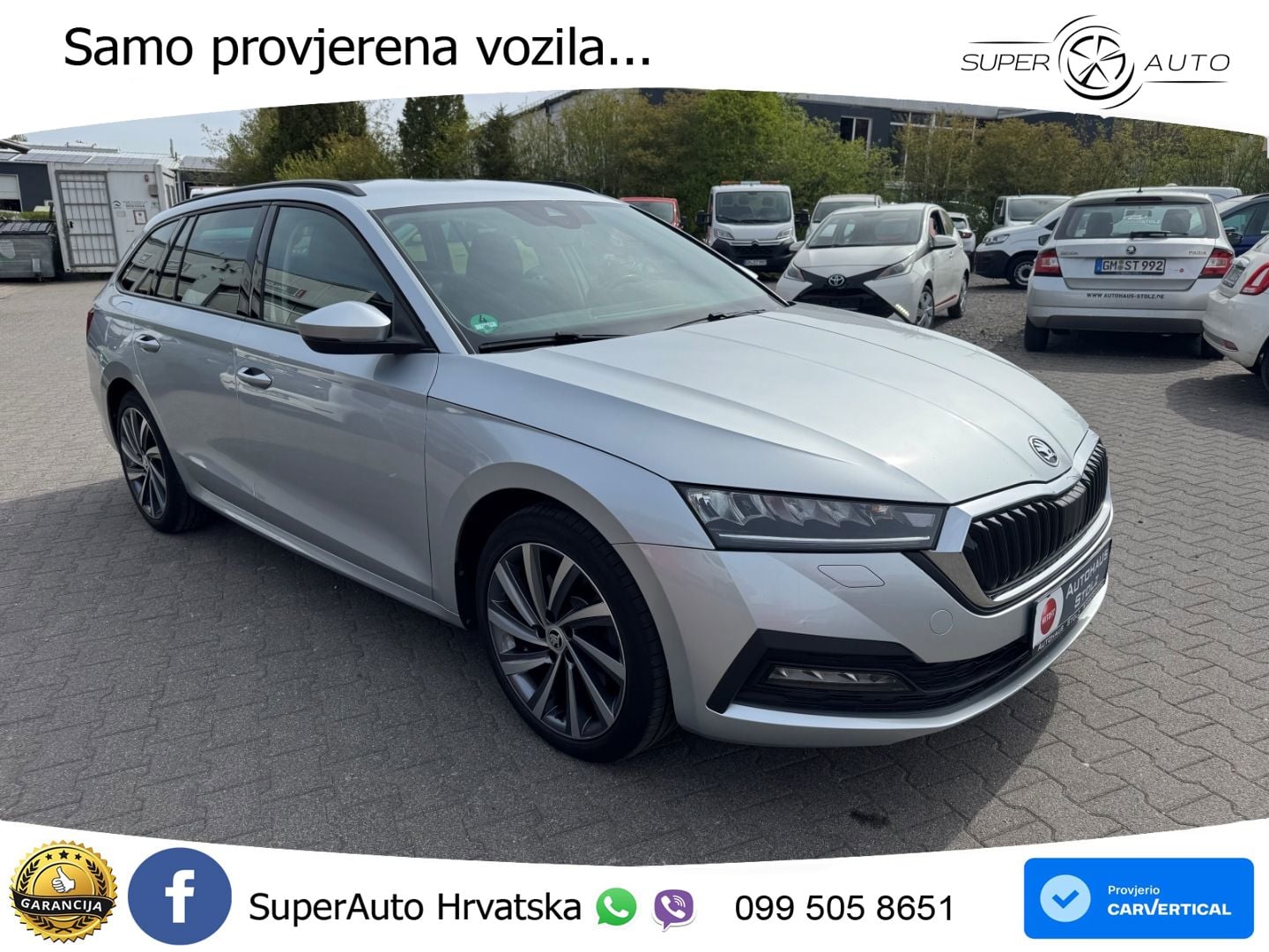 Škoda Octavia Combi 2.0 TDI (150 KS) 4x4 DSG LED+GR SJED+ACC