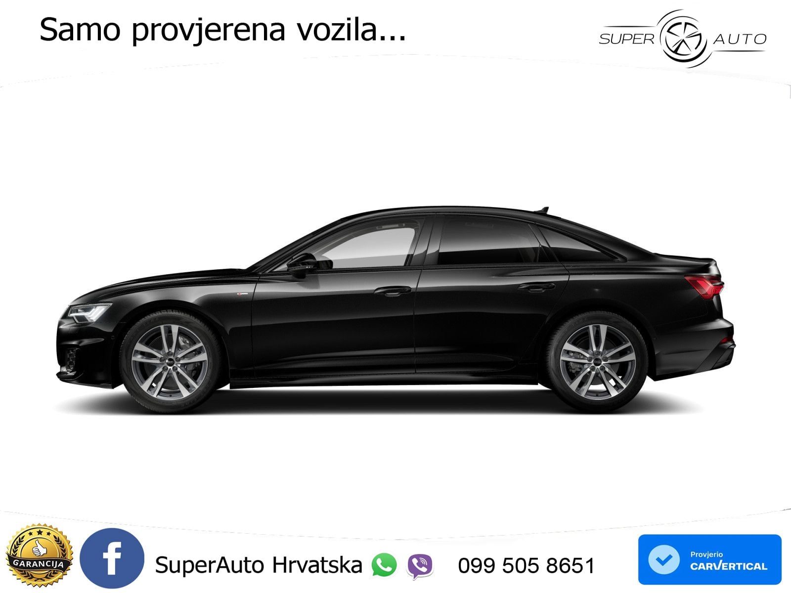 Audi A6 50 TDI V6 (286 KS) quattro tiptronic S line ZRAČNI+ACC+GR SJED+KAM