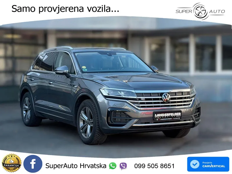 Volkswagen Touareg 3.0 V6 TDI (231 KS) 4MOTION Tiptronic R-Line ZRAČNI+ACC+4xGR SJED+KAM