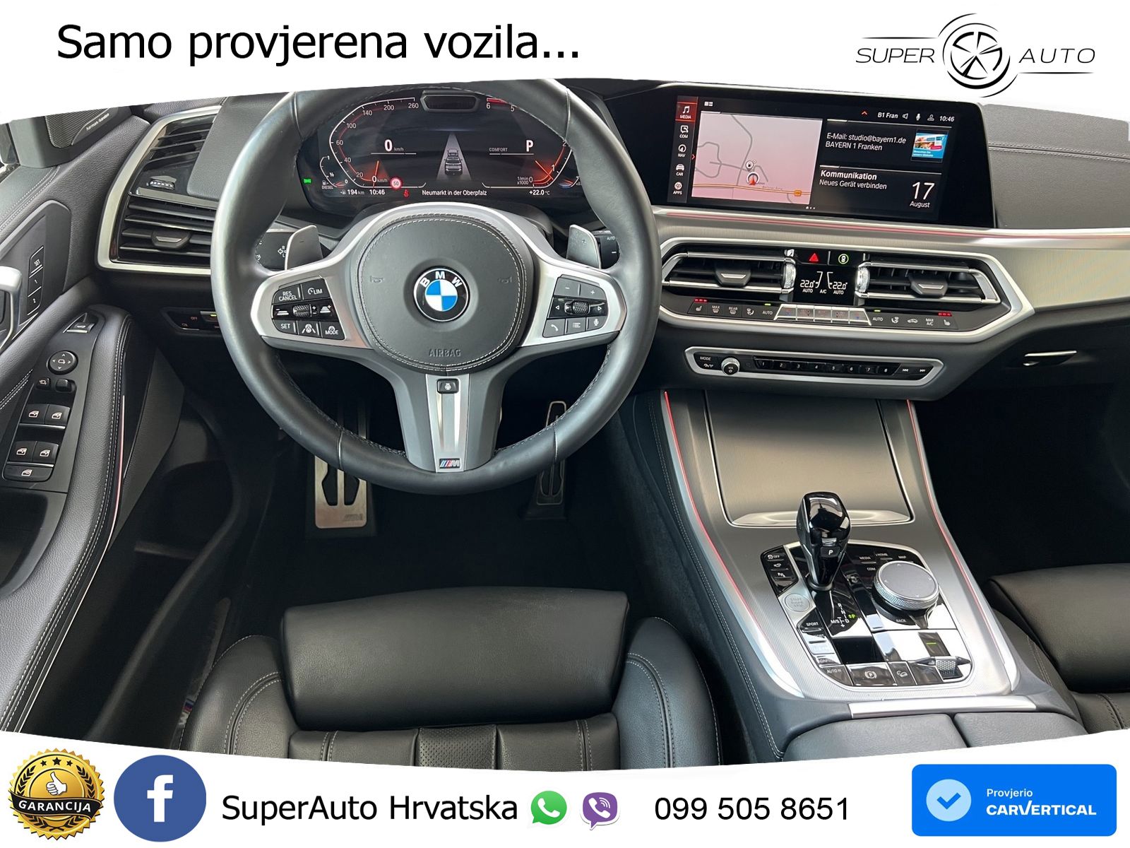 BMW X5 30d (286 KS) xDrive Steptronic M Sport LED+GR SJED+ACC