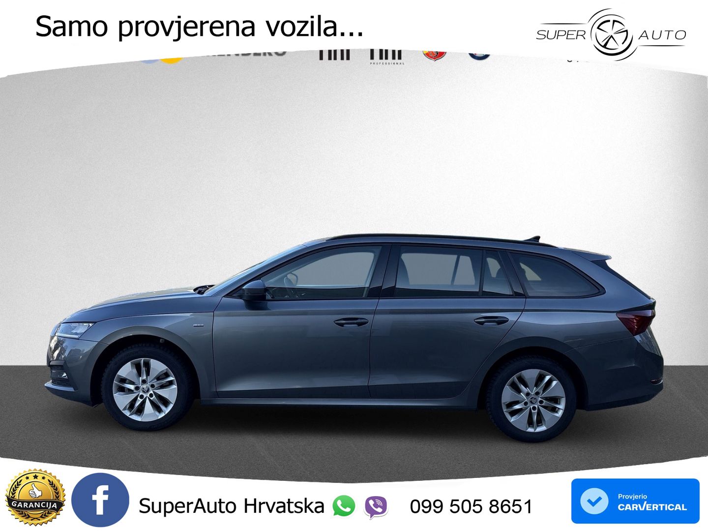Škoda Octavia Combi 2.0 TDI (150 KS) DSG LED+GR SJED+ACC