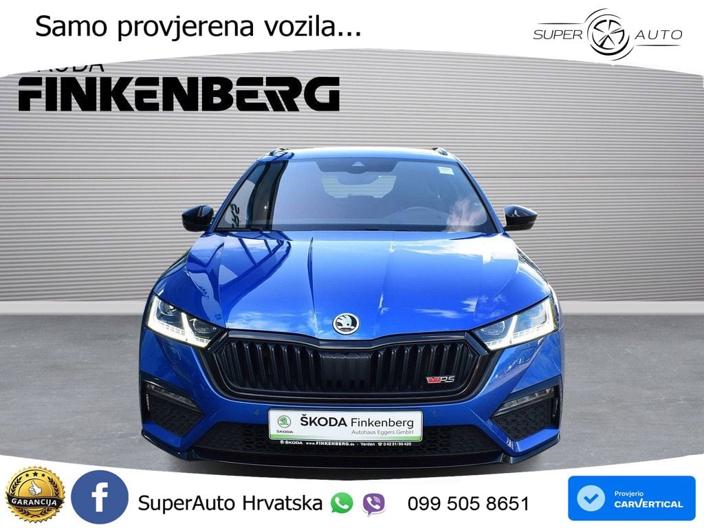 Škoda Octavia Combi RS 2.0 TDI (200 KS) DSG LED+GR SJED+ACC