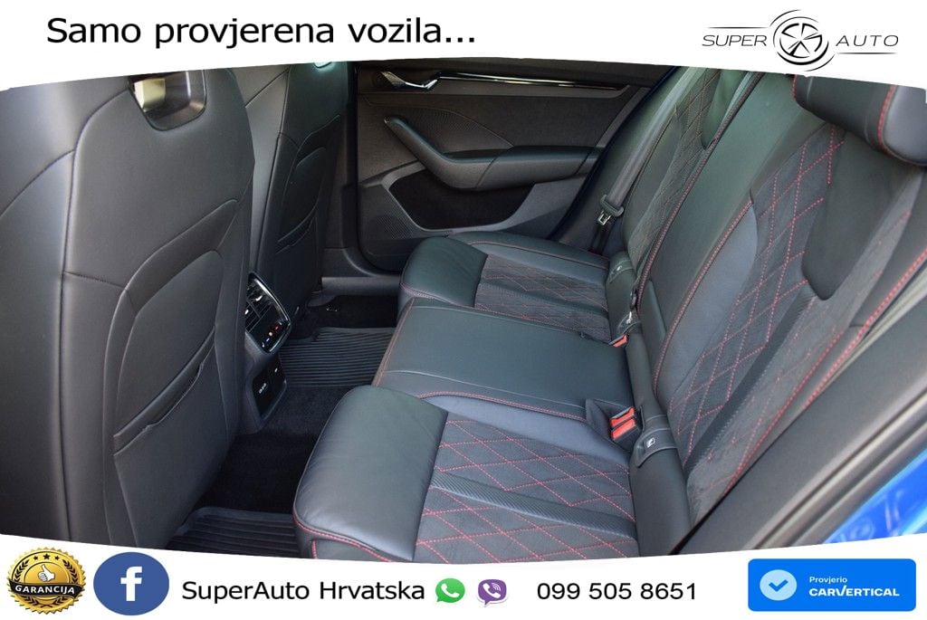 Škoda Octavia Combi RS 2.0 TDI (200 KS) DSG LED+GR SJED+ACC